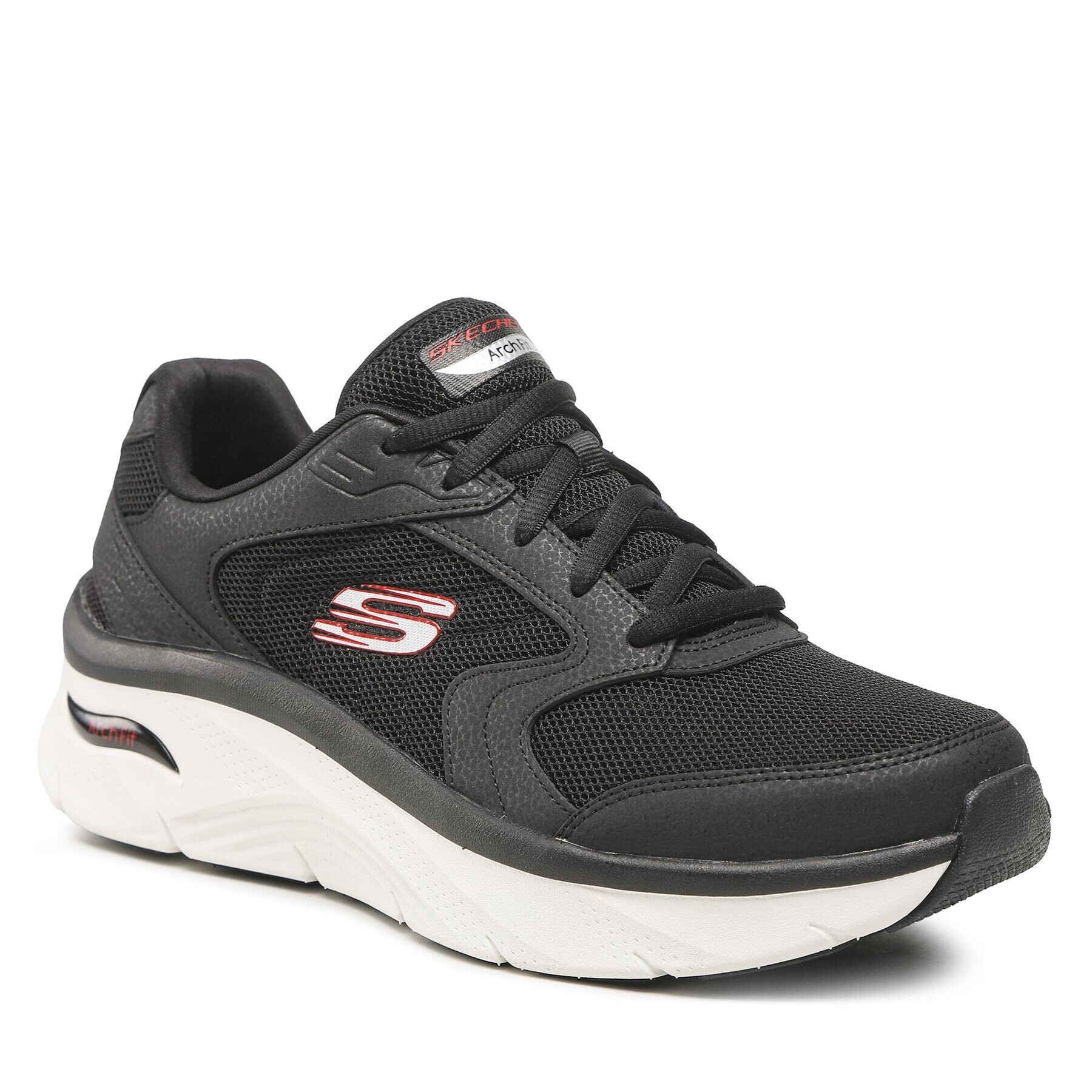 Skechers Sneakersy Junction 232501/BKRD Černá - Pepit.cz