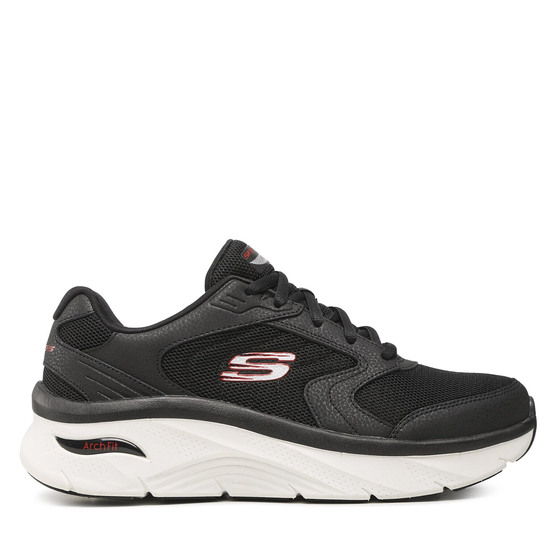 Skechers Sneakersy Junction 232501/BKRD Černá - Pepit.cz