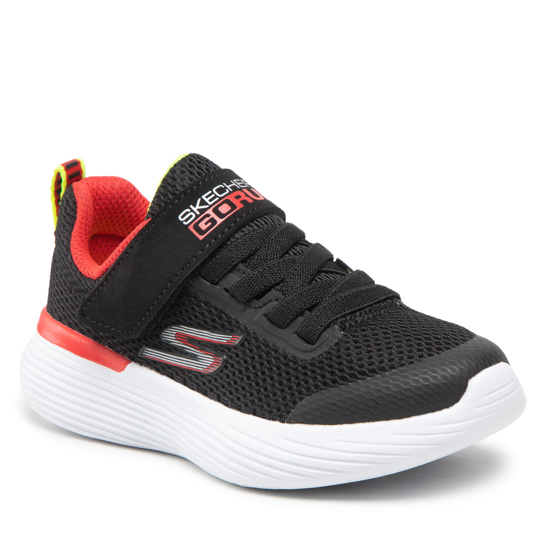 Skechers Sneakersy Krozor 405101L/BKRD Černá - Pepit.cz