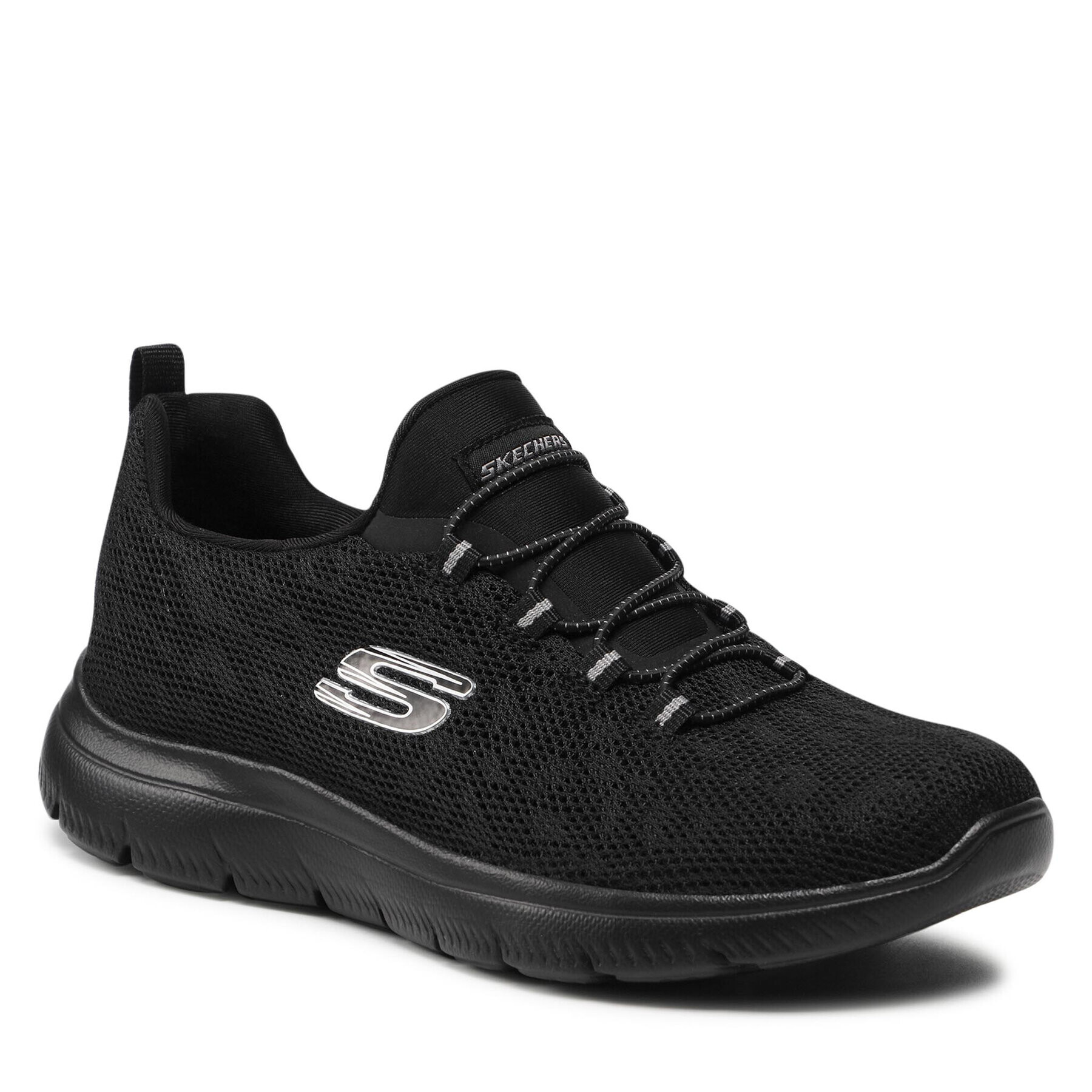 Skechers Sneakersy Leopard Spot 149037/BBK Černá - Pepit.cz