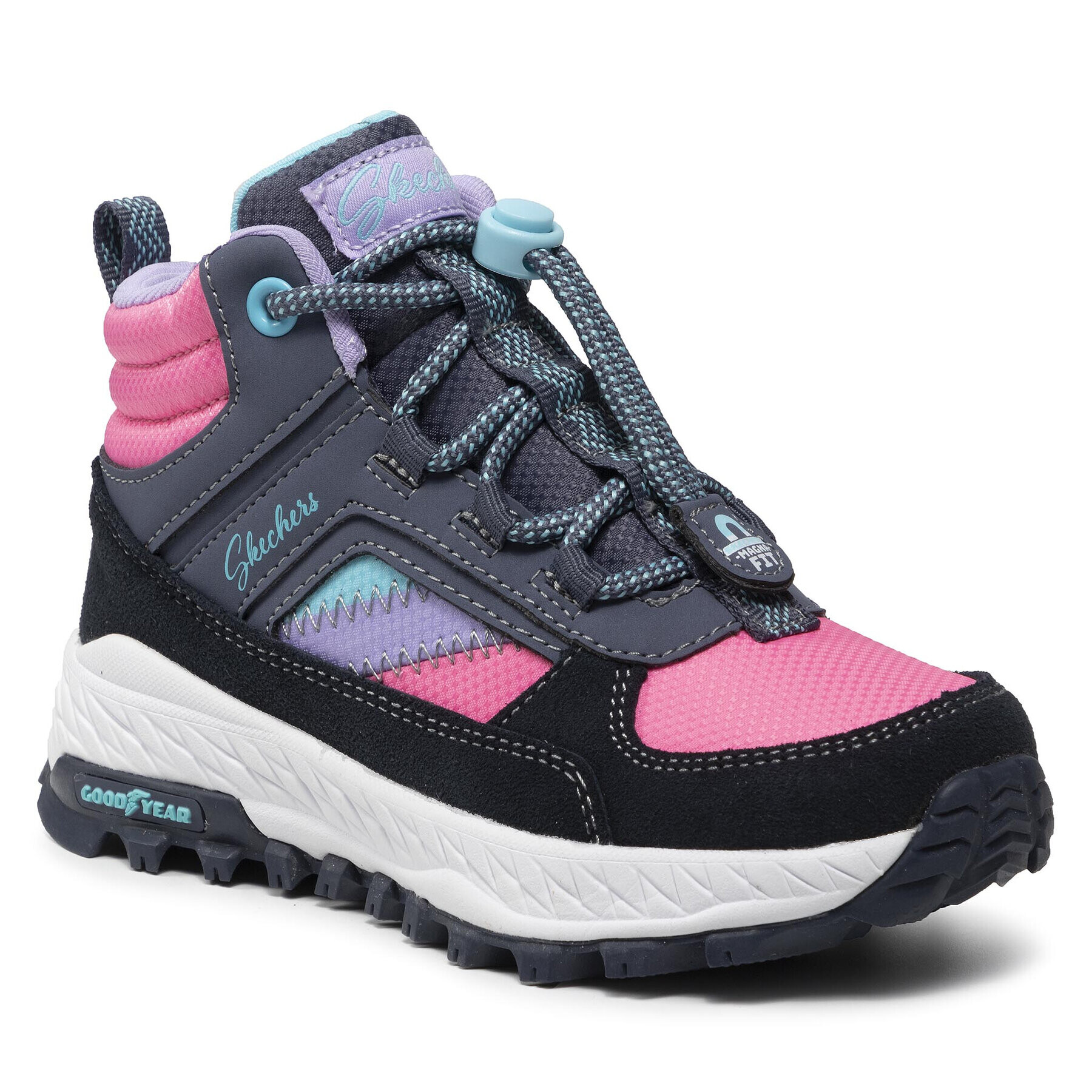 Skechers Kotníková obuv Let's Explore 302949L/GYMT Šedá - Pepit.cz