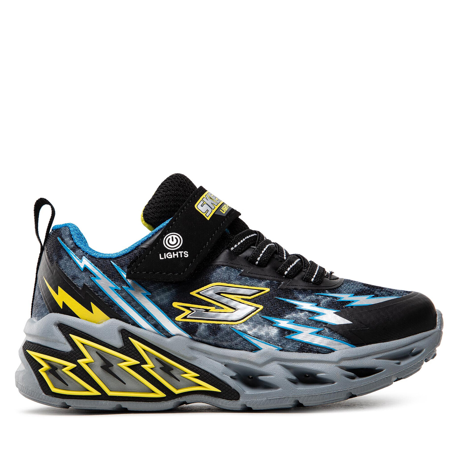 Skechers Sneakersy Light Storm 2.0 400150L/BKBL Černá - Pepit.cz