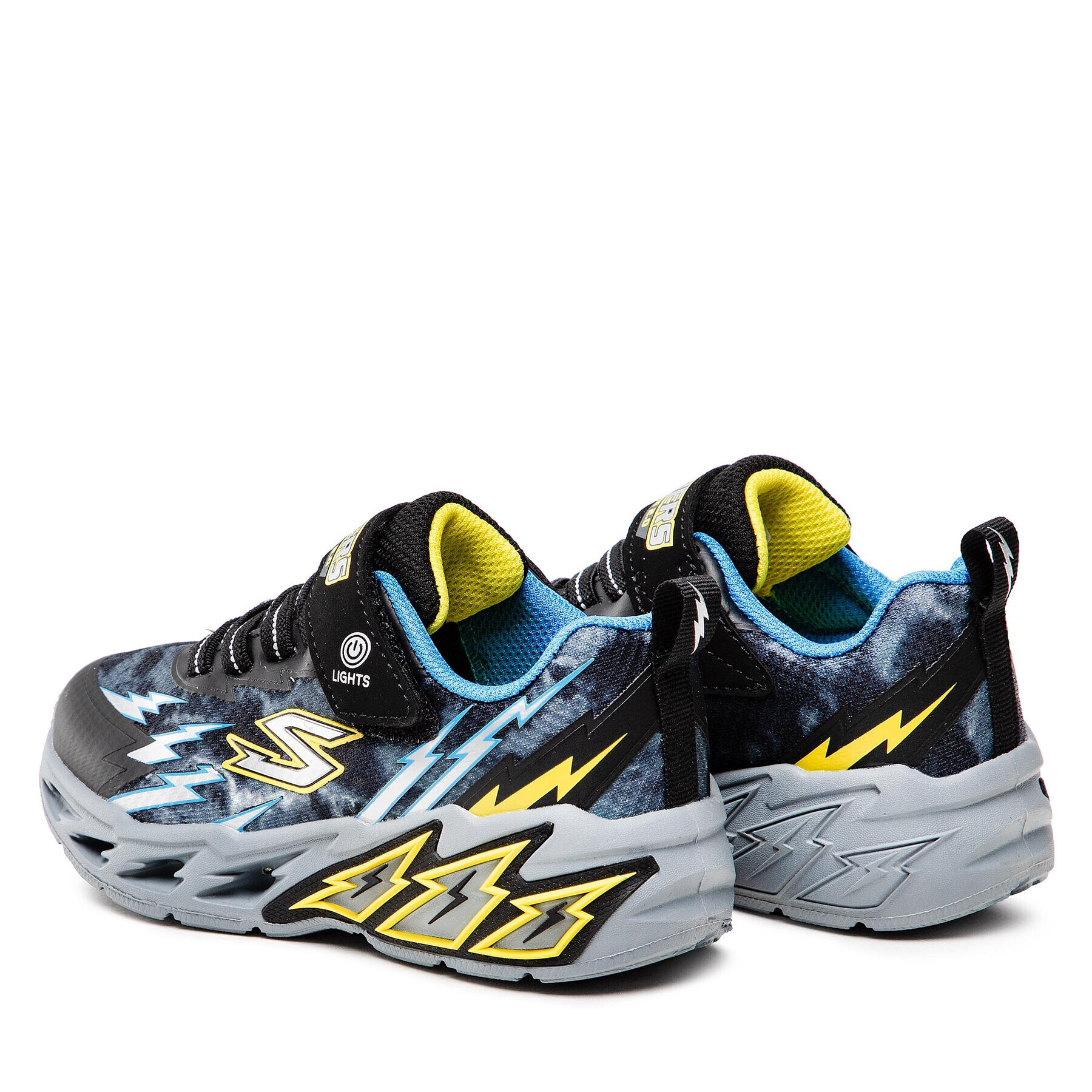 Skechers Sneakersy Light Storm 2.0 400150L/BKBL Černá - Pepit.cz