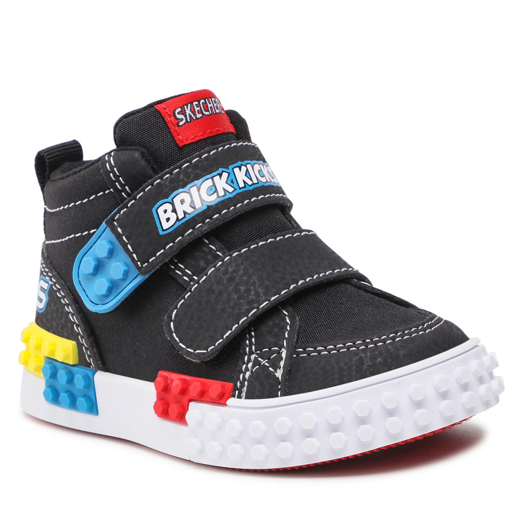 Skechers Sneakersy Lil Constructor 402224N/BKMT Černá - Pepit.cz