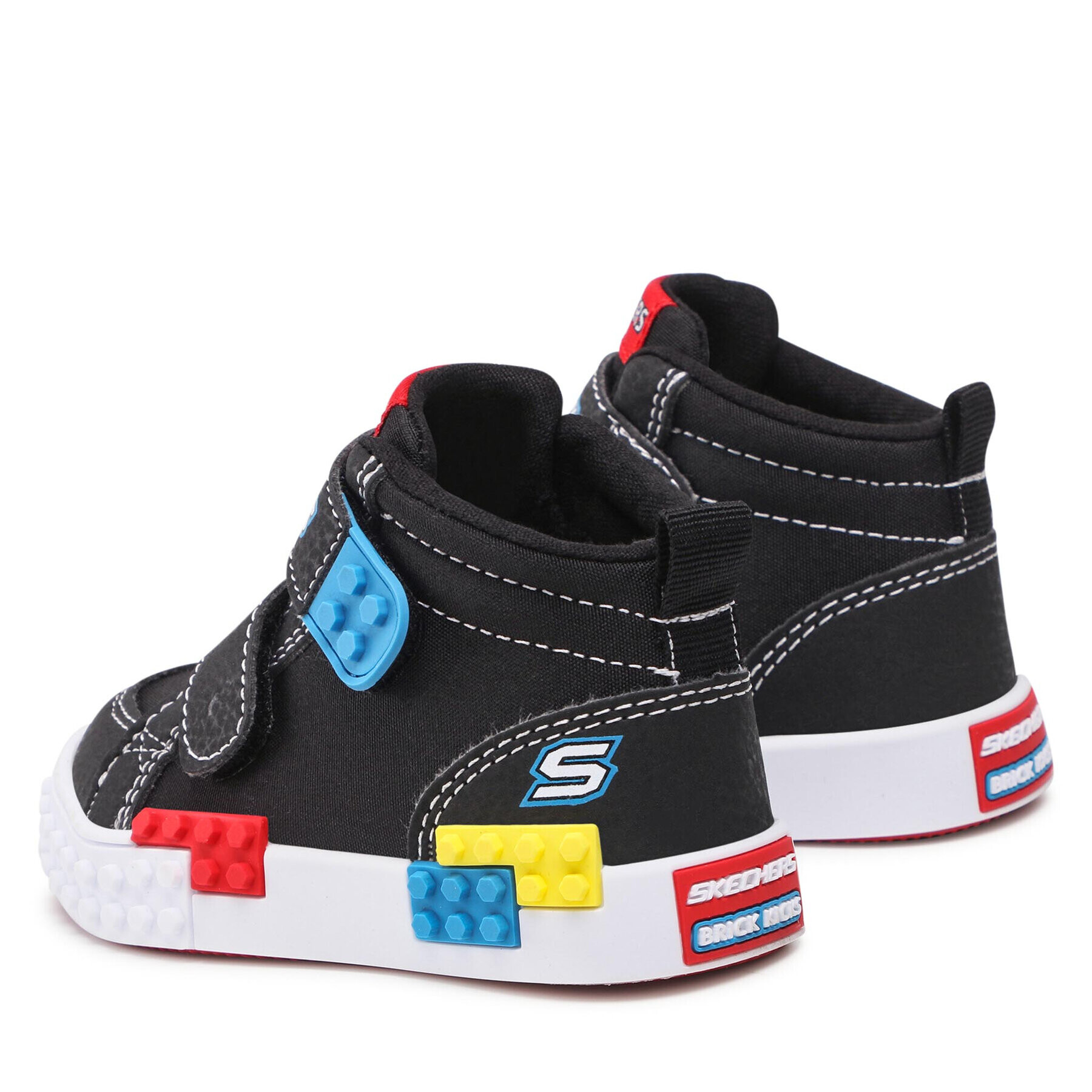 Skechers Sneakersy Lil Constructor 402224N/BKMT Černá - Pepit.cz