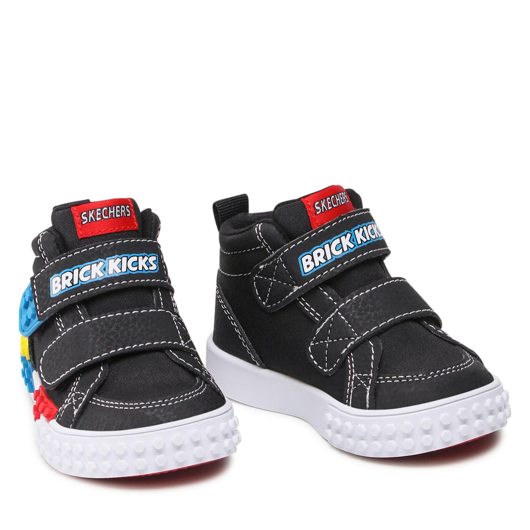 Skechers Sneakersy Lil Constructor 402224N/BKMT Černá - Pepit.cz