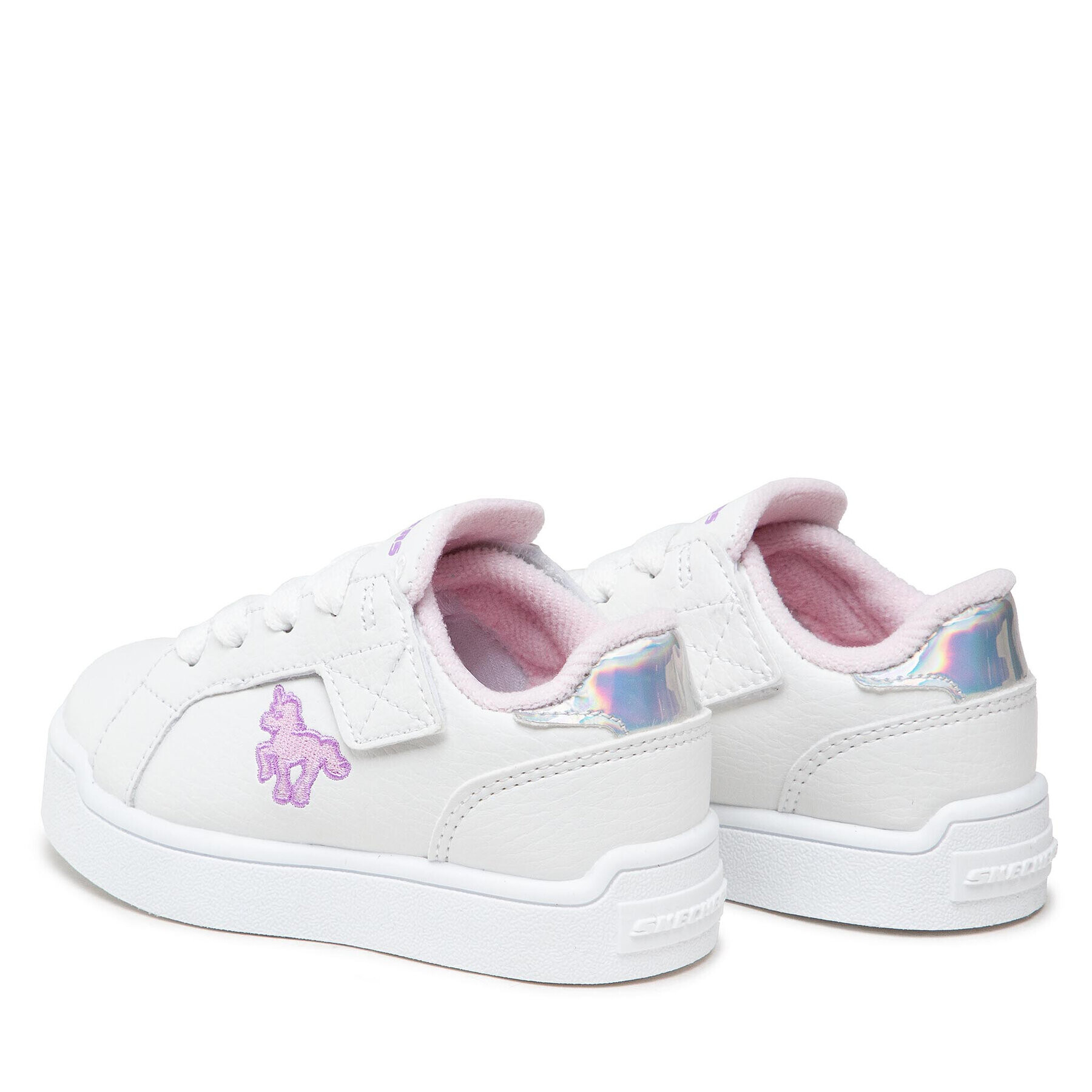 Skechers Sneakersy Lil Unicorn 302892N/WPK Bílá - Pepit.cz