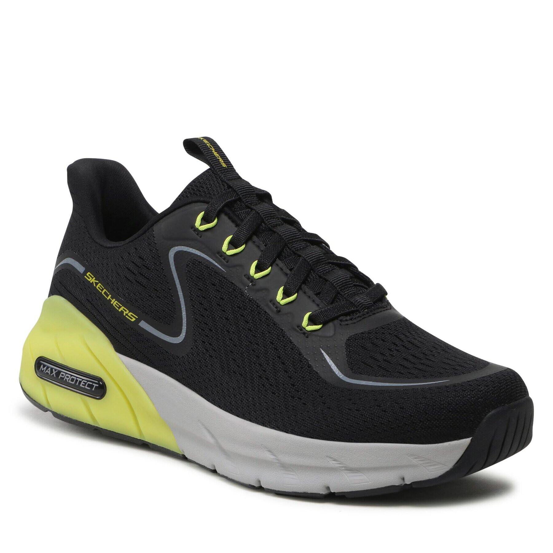 Skechers Sneakersy Max Protect Sport Bream 232664 Černá - Pepit.cz