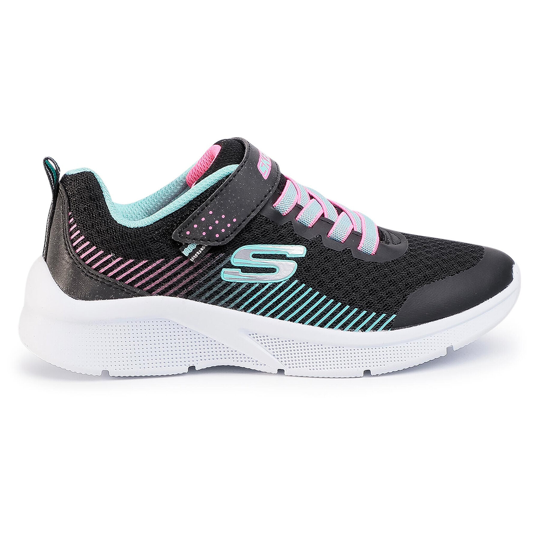 Skechers Sneakersy Microspec 302016L/BKAQ Černá - Pepit.cz