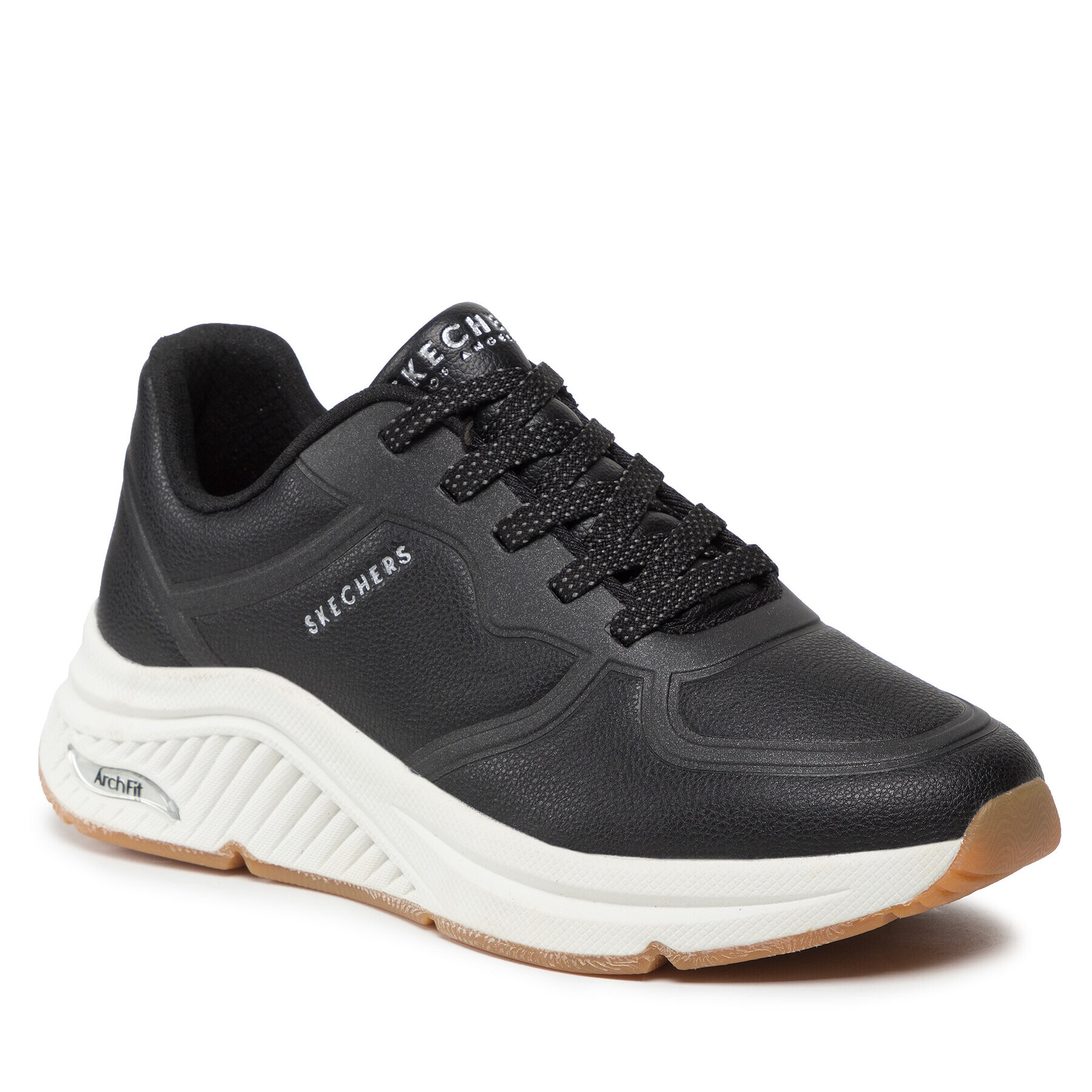 Skechers Sneakersy Mile Makers 155570/BLK Černá - Pepit.cz