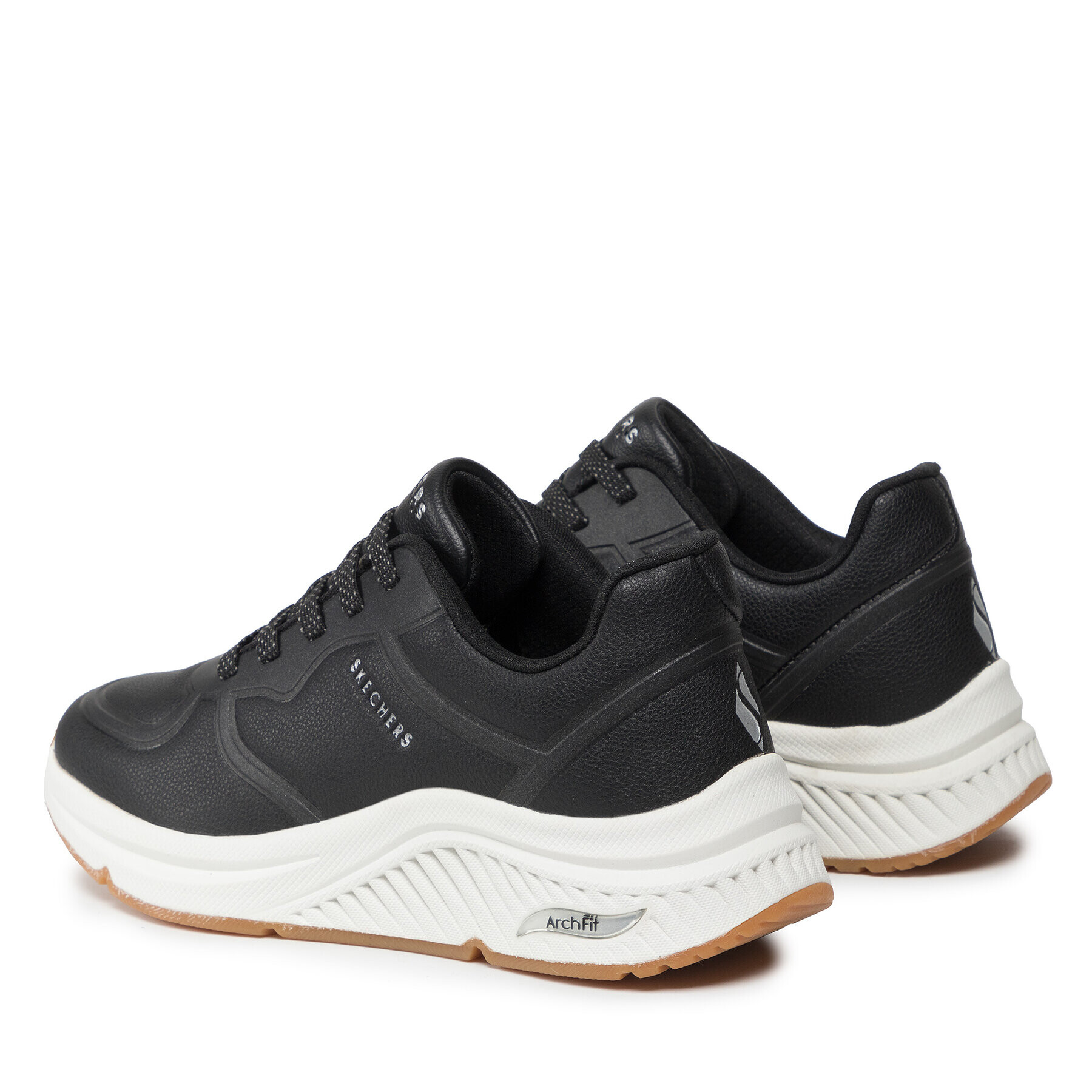 Skechers Sneakersy Mile Makers 155570/BLK Černá - Pepit.cz