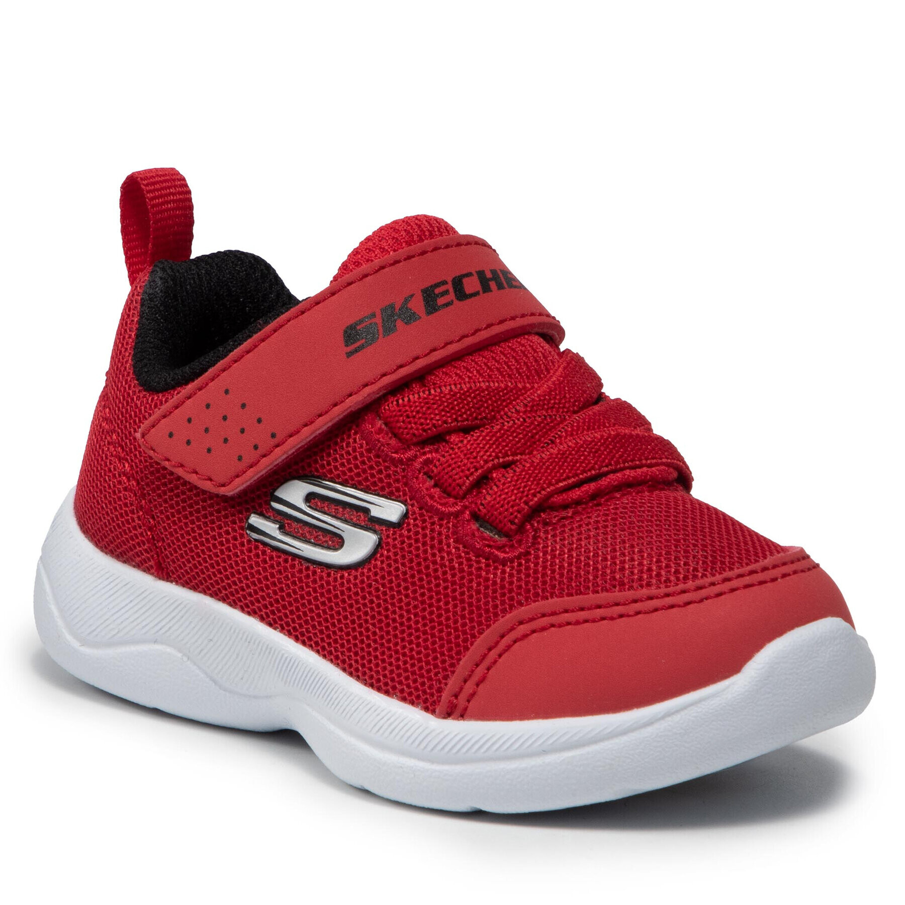 Skechers Sneakersy Mini Wanderer 407300N/RDBK Červená - Pepit.cz