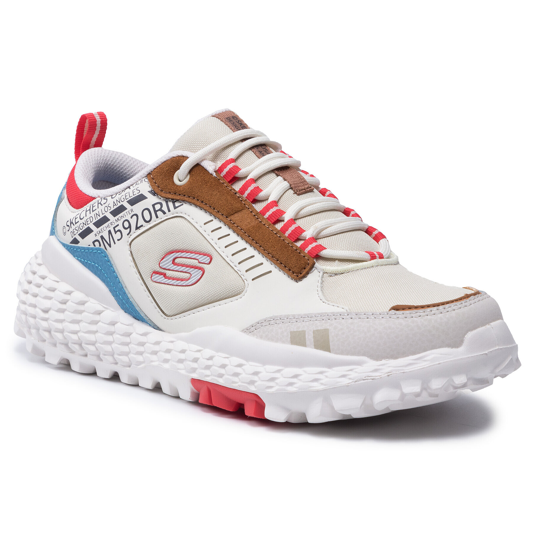 Skechers Sneakersy Monster 51715/WMLT Bílá - Pepit.cz