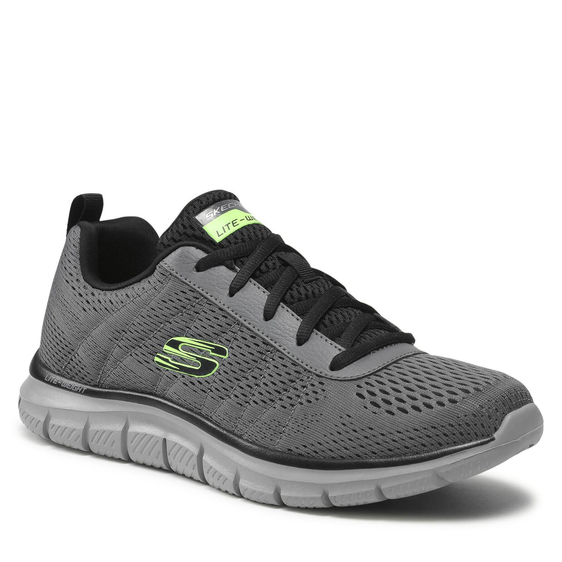 Skechers Sneakersy Moulton 232081/CCBK Šedá - Pepit.cz