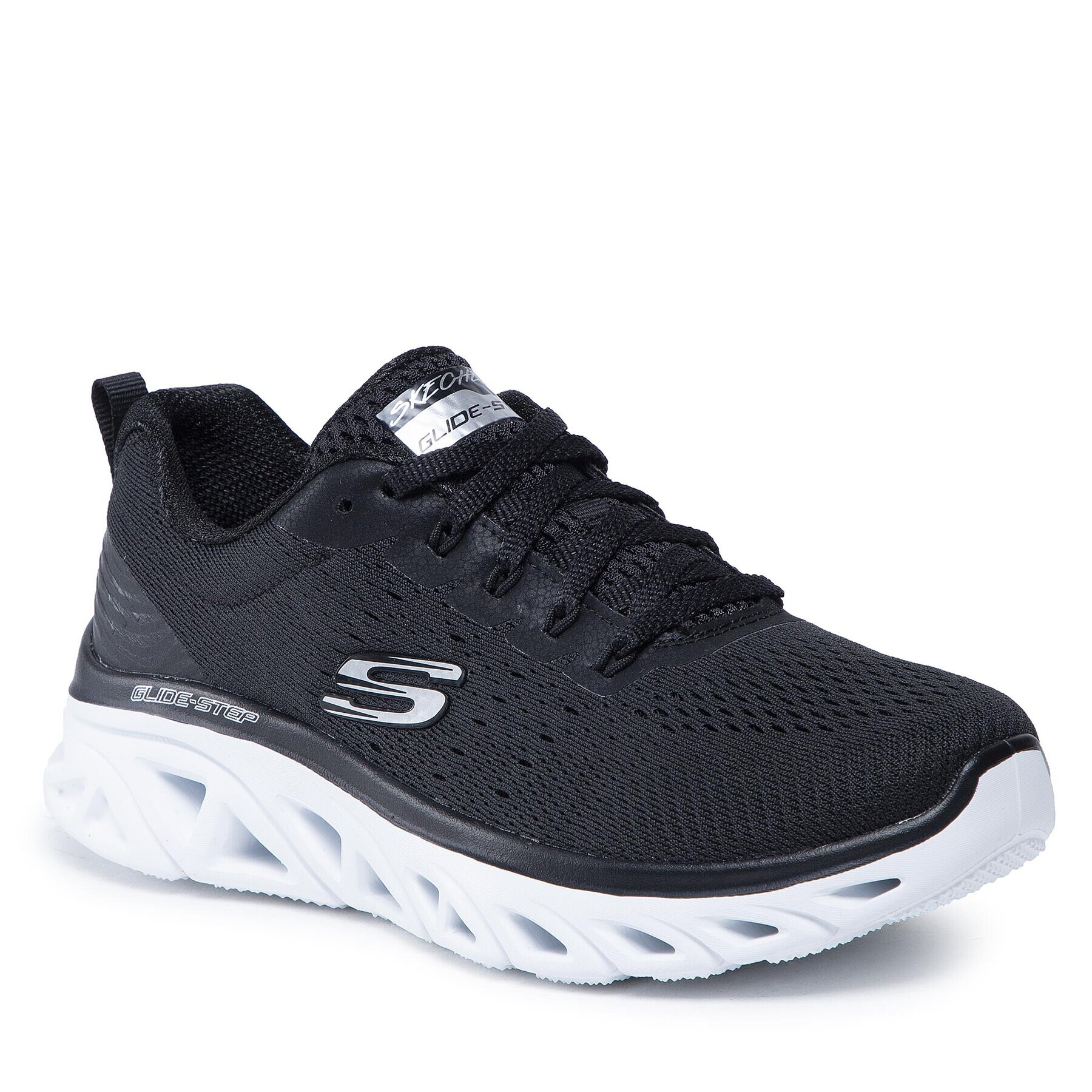 Skechers Sneakersy New Facets 149556/BKW Černá - Pepit.cz