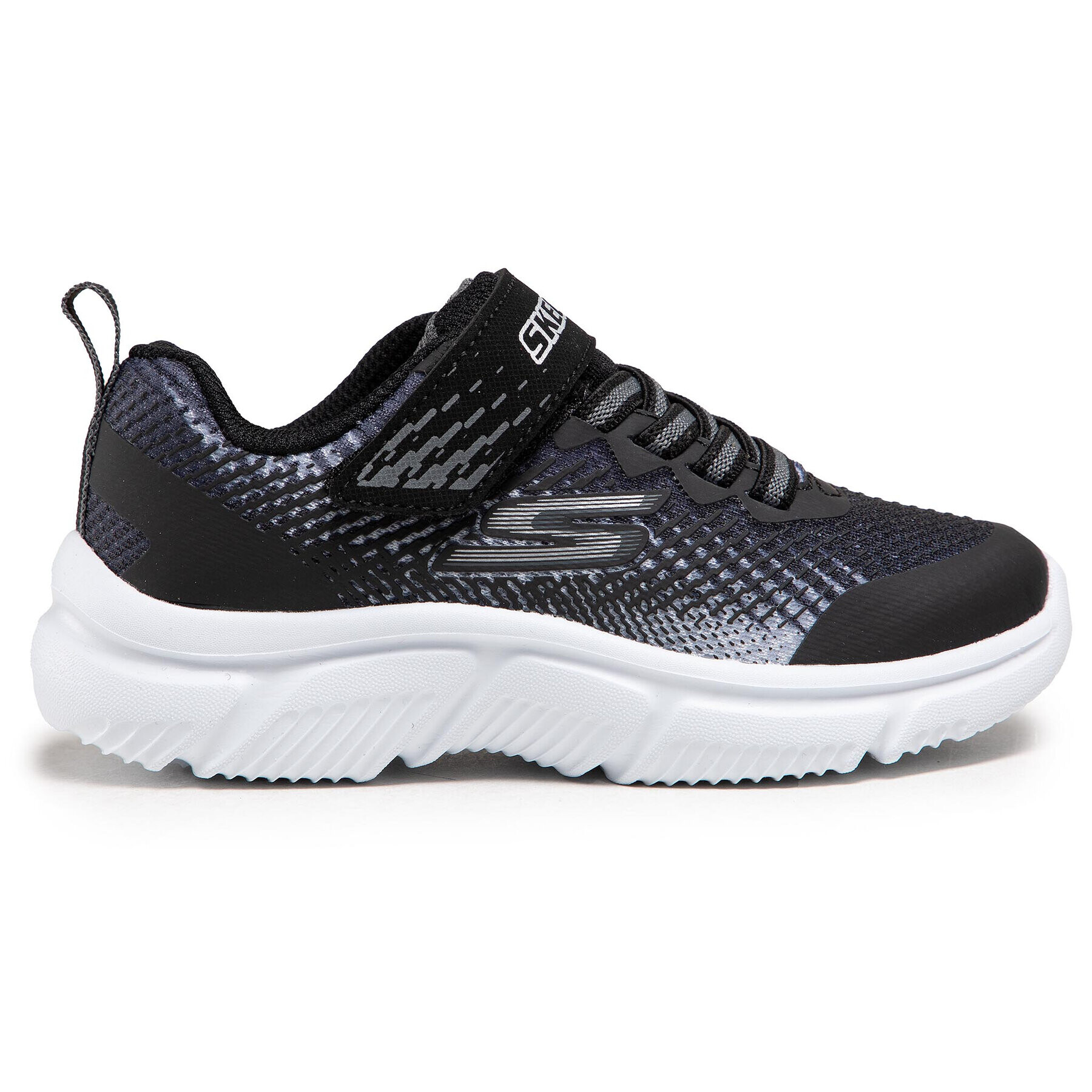 Skechers Sneakersy Norvo 405035L/BKSL Černá - Pepit.cz