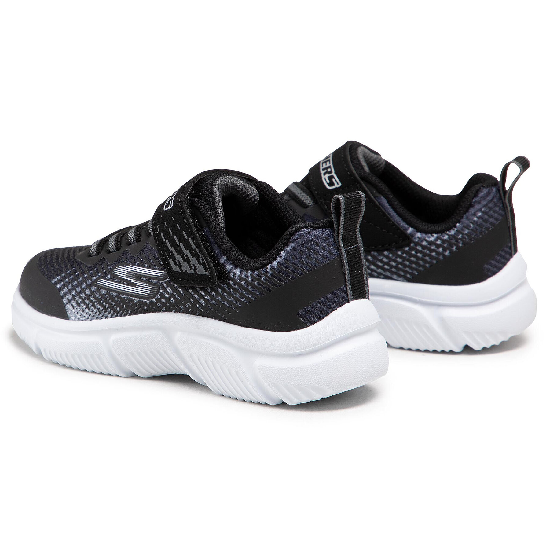 Skechers Sneakersy Norvo 405035L/BKSL Černá - Pepit.cz