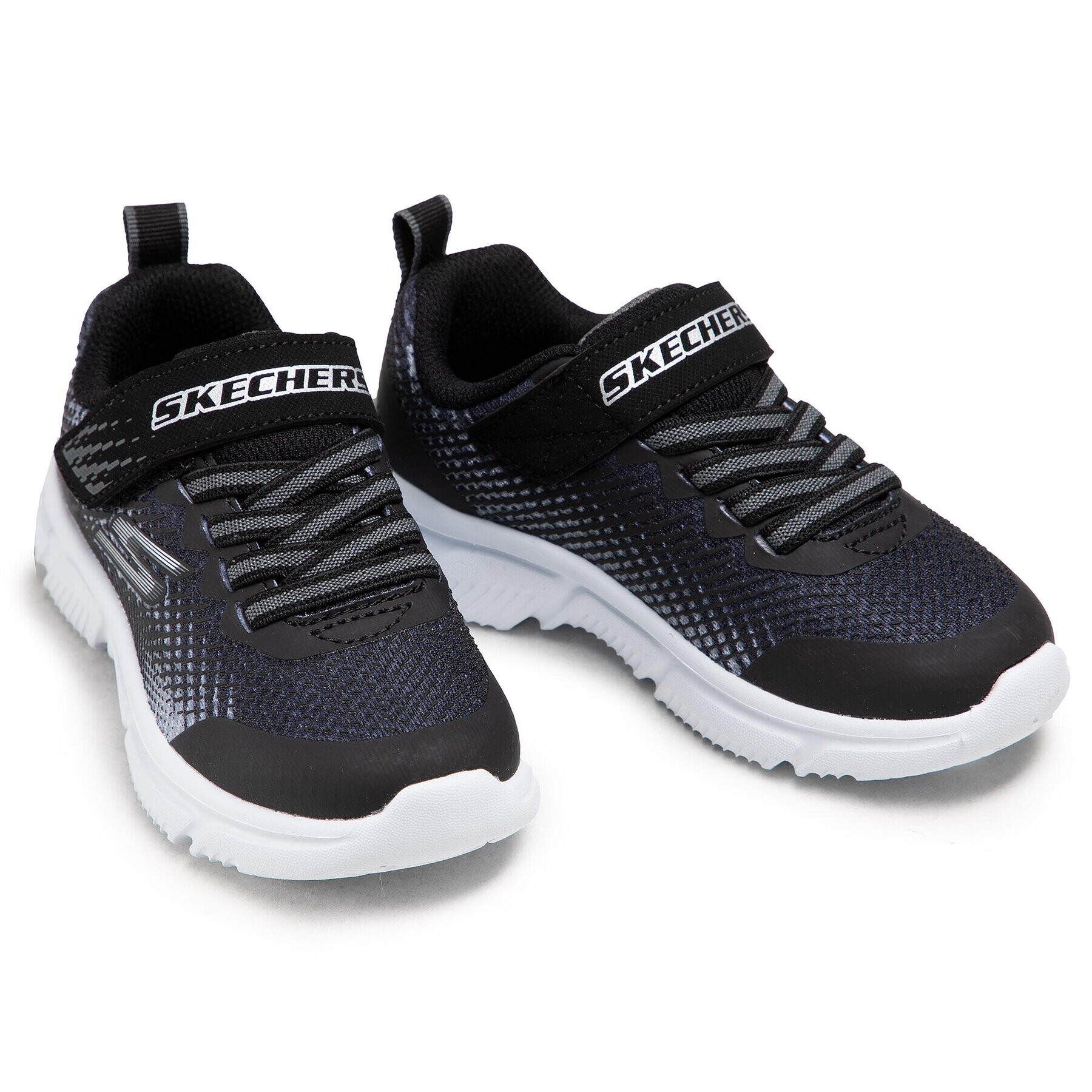 Skechers Sneakersy Norvo 405035L/BKSL Černá - Pepit.cz