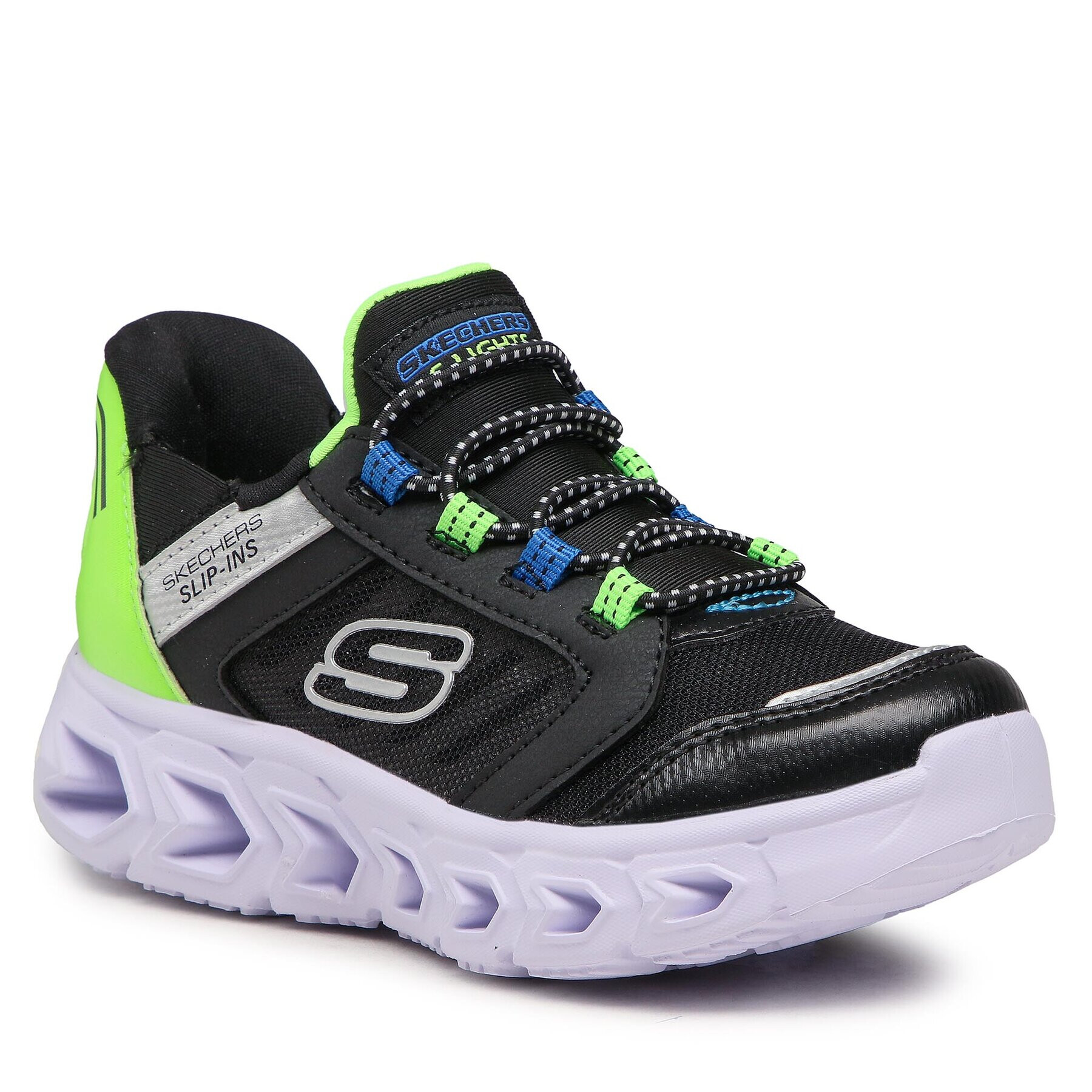 Skechers Sneakersy Odelux 403843L/BKLM Černá - Pepit.cz