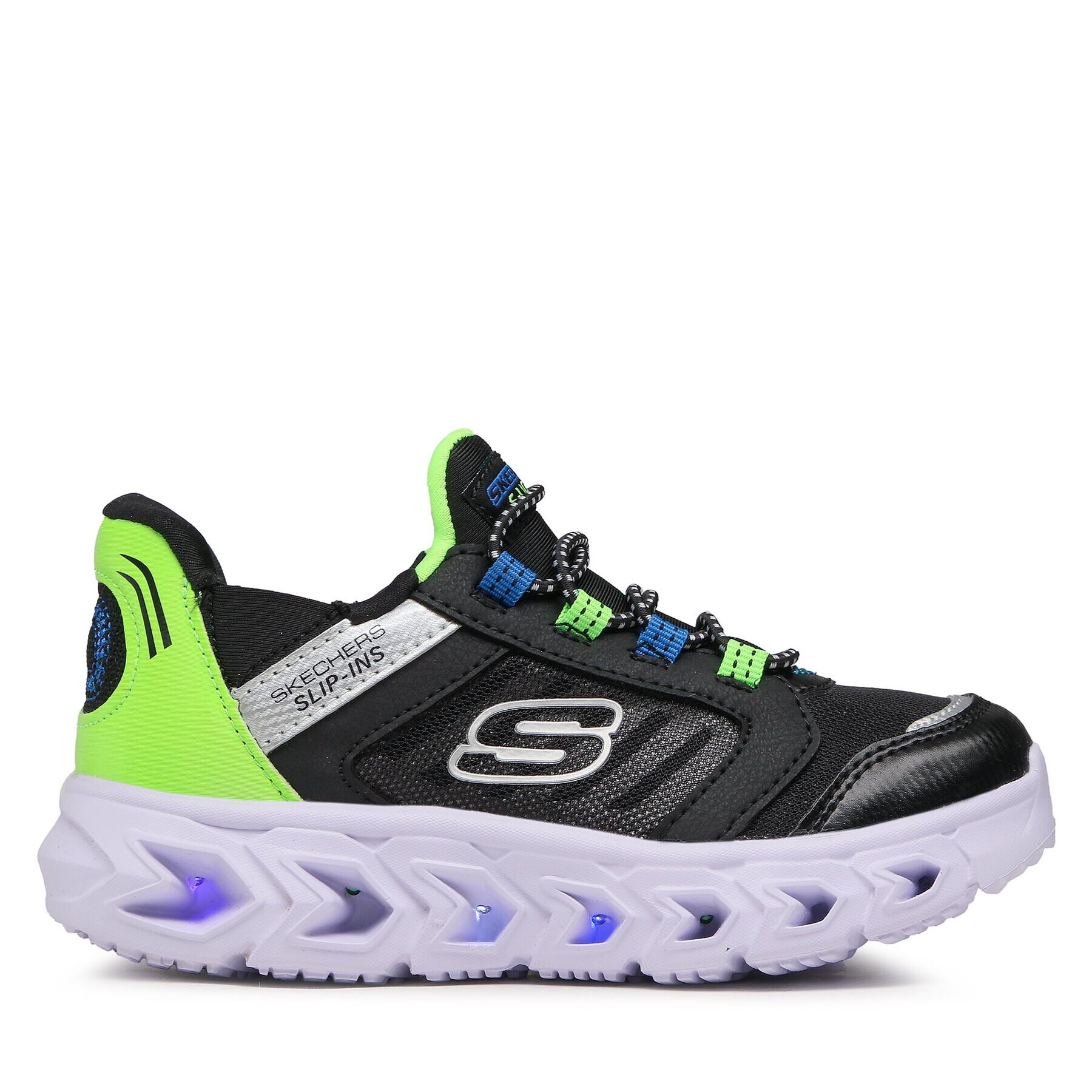 Skechers Sneakersy Odelux 403843L/BKLM Černá - Pepit.cz