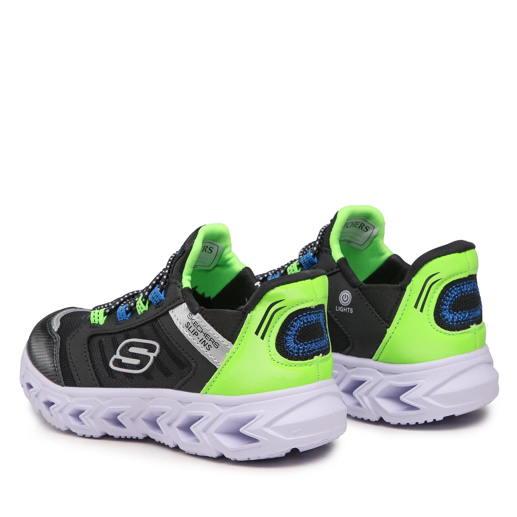 Skechers Sneakersy Odelux 403843L/BKLM Černá - Pepit.cz