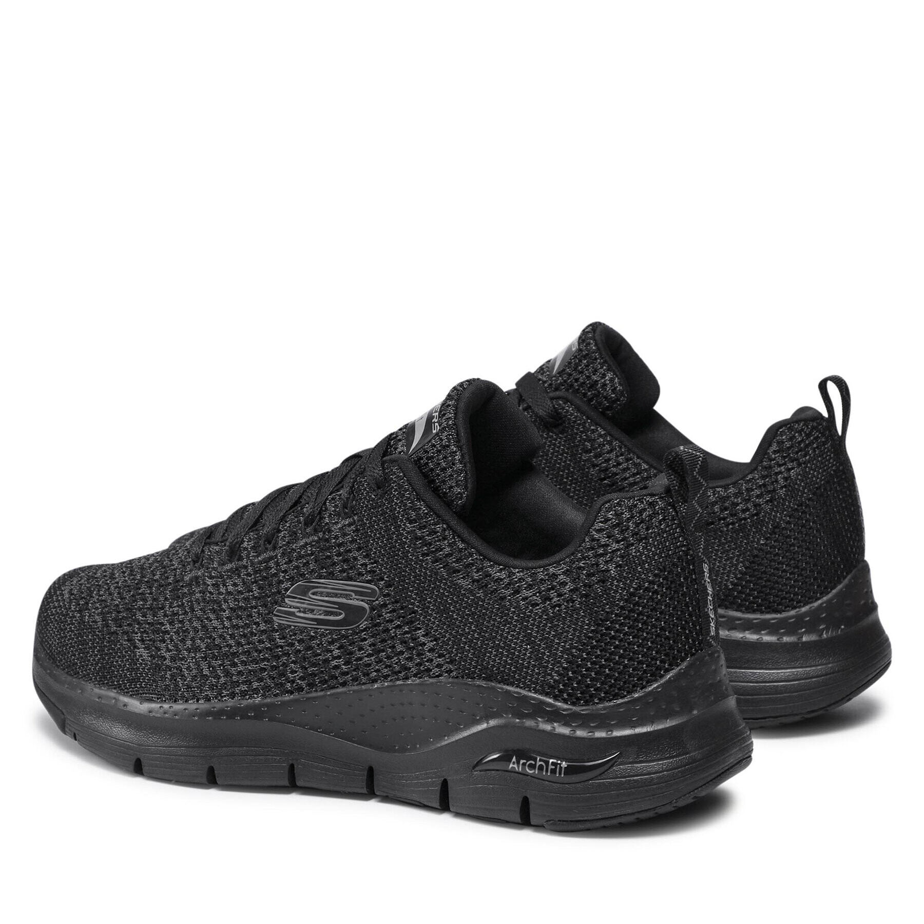 Skechers Sneakersy Paradyme 232041/BBK Černá - Pepit.cz