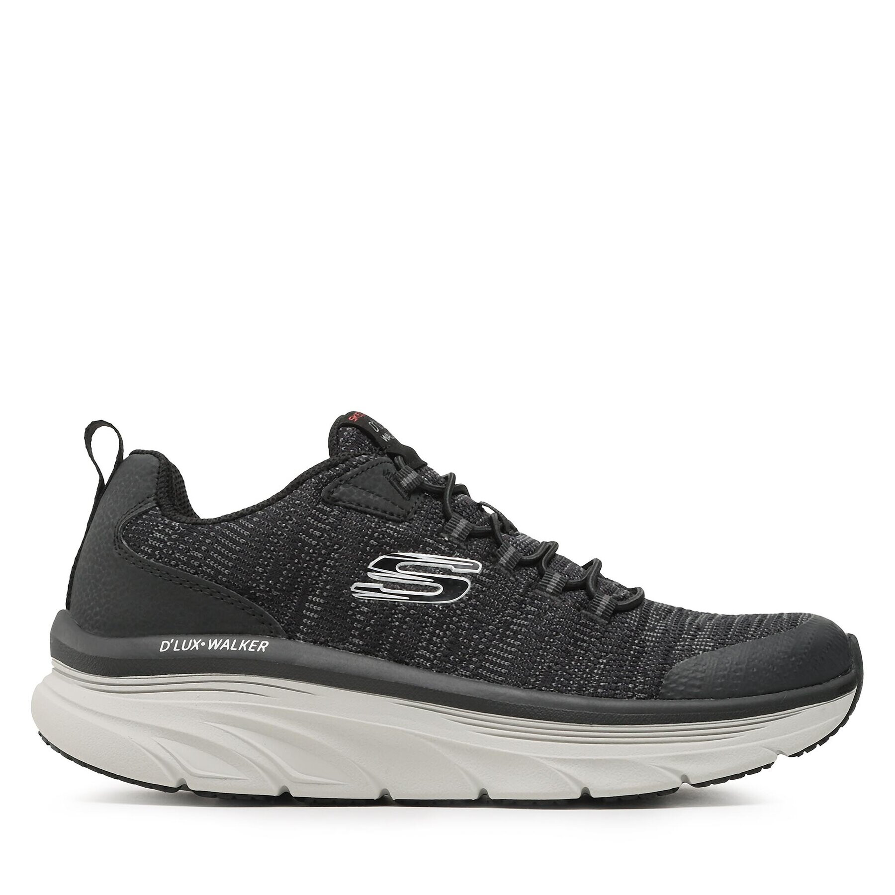 Skechers Sneakersy Pensive 232045/BKW Černá - Pepit.cz