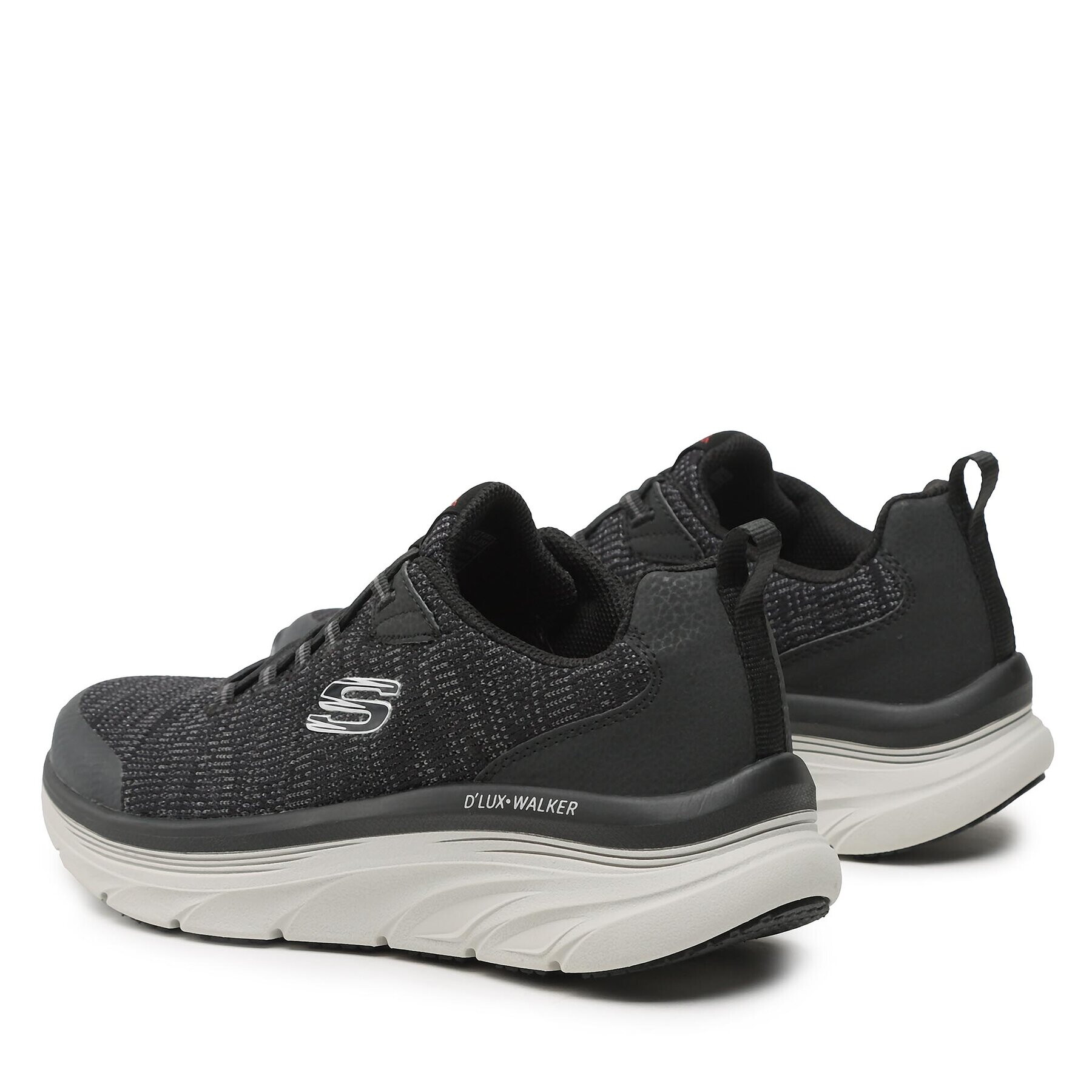 Skechers Sneakersy Pensive 232045/BKW Černá - Pepit.cz