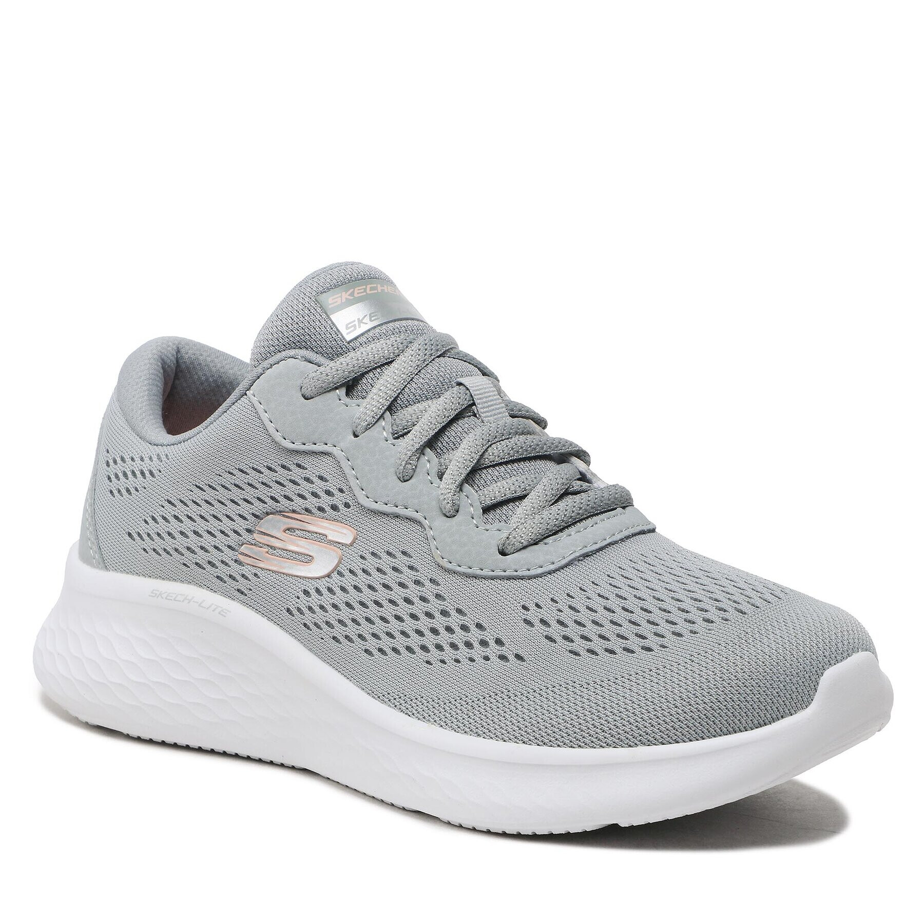 Skechers Sneakersy Perfect Time 149991/GRY Šedá - Pepit.cz