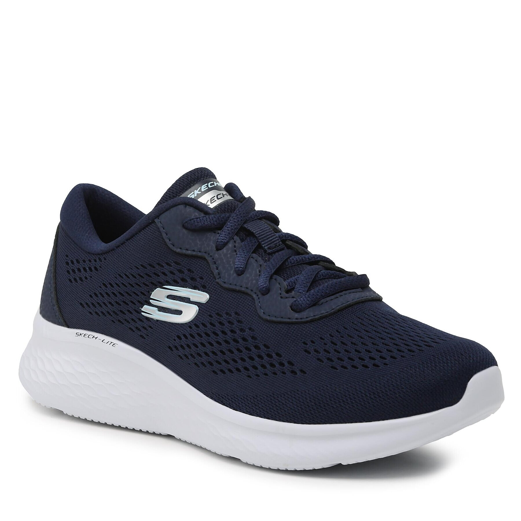 Skechers Sneakersy Perfect Time 149991/NVY Tmavomodrá - Pepit.cz