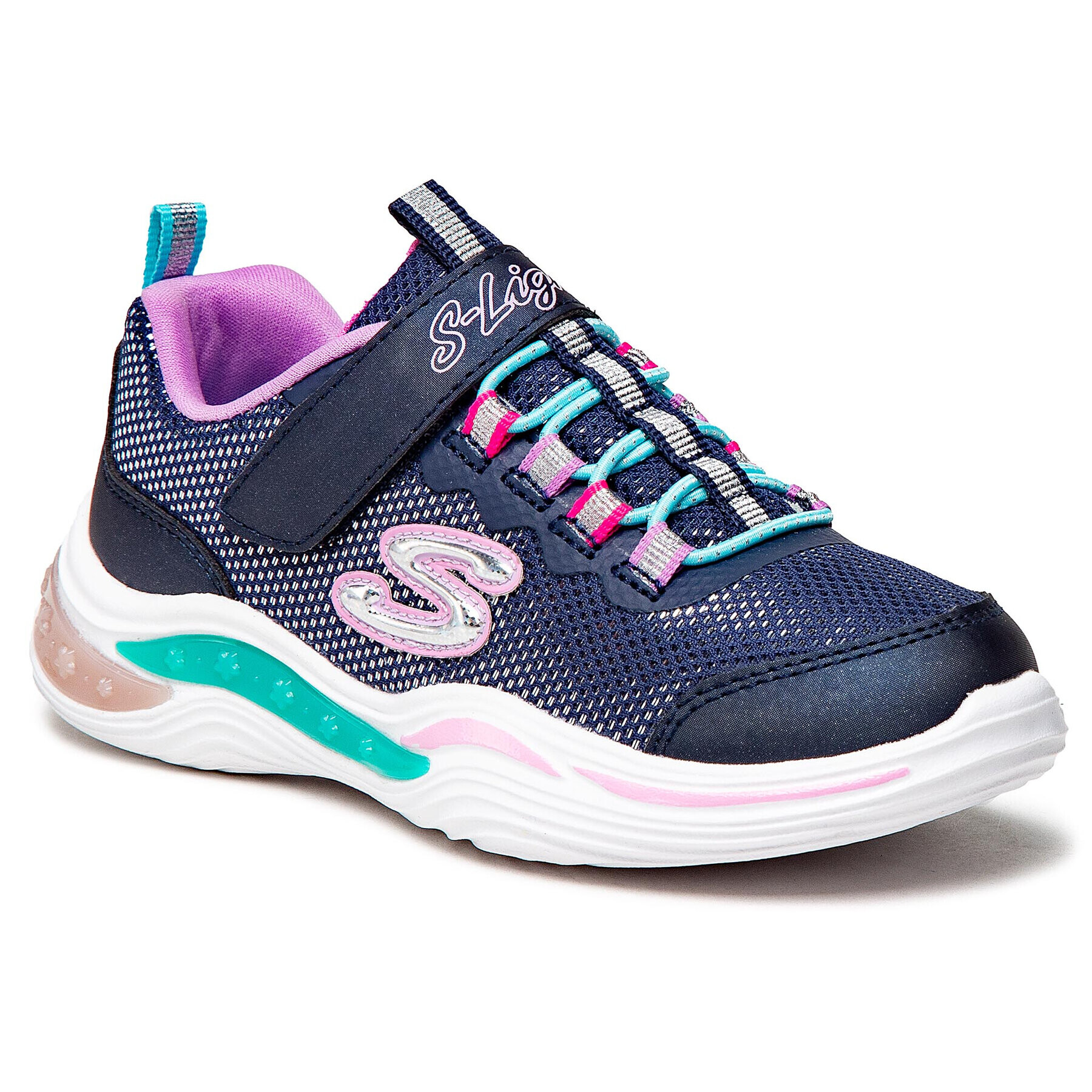 Skechers Sneakersy Power Petals 20202L/NVMT Tmavomodrá - Pepit.cz