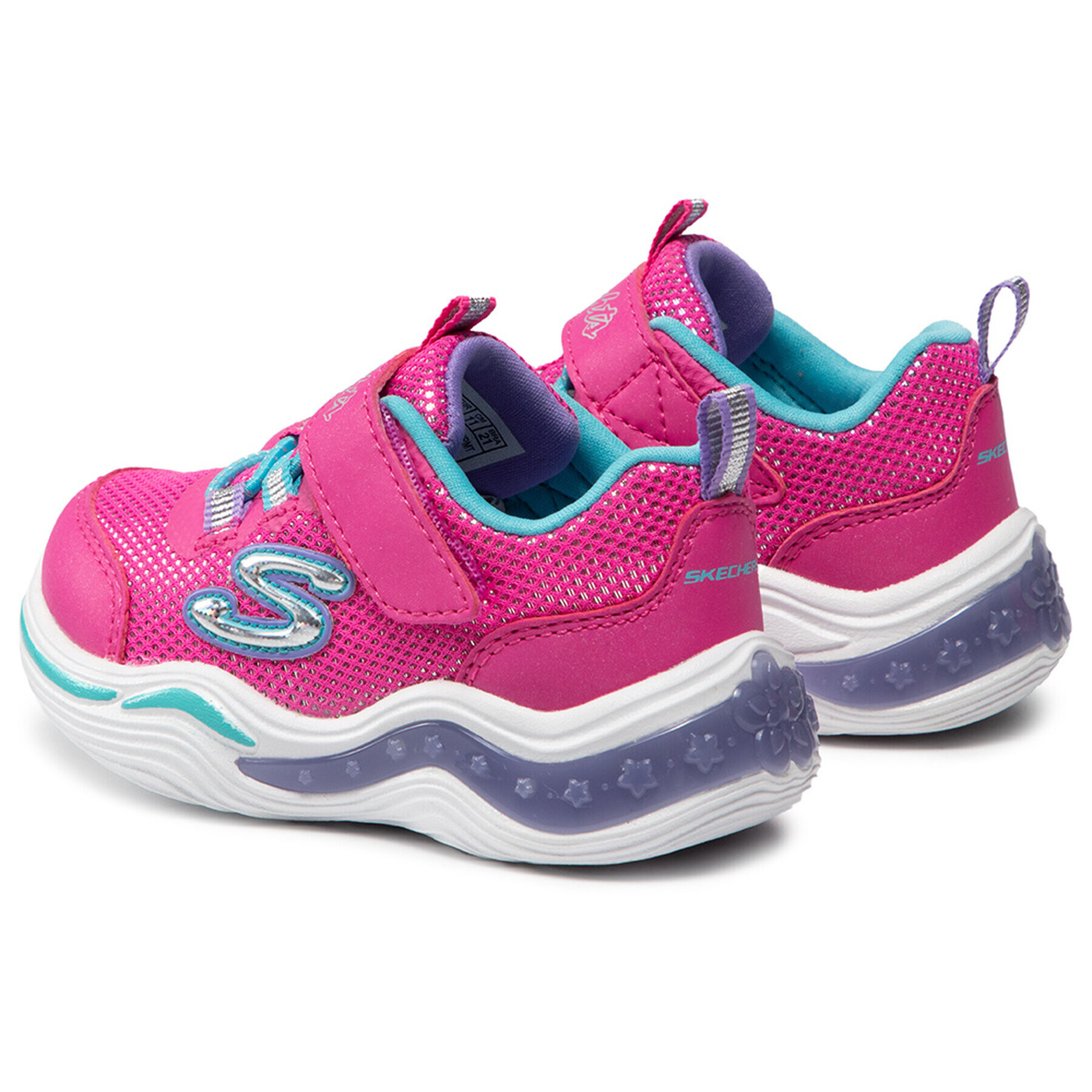 Skechers Sneakersy Power Petals 20202N/NPMT Růžová - Pepit.cz