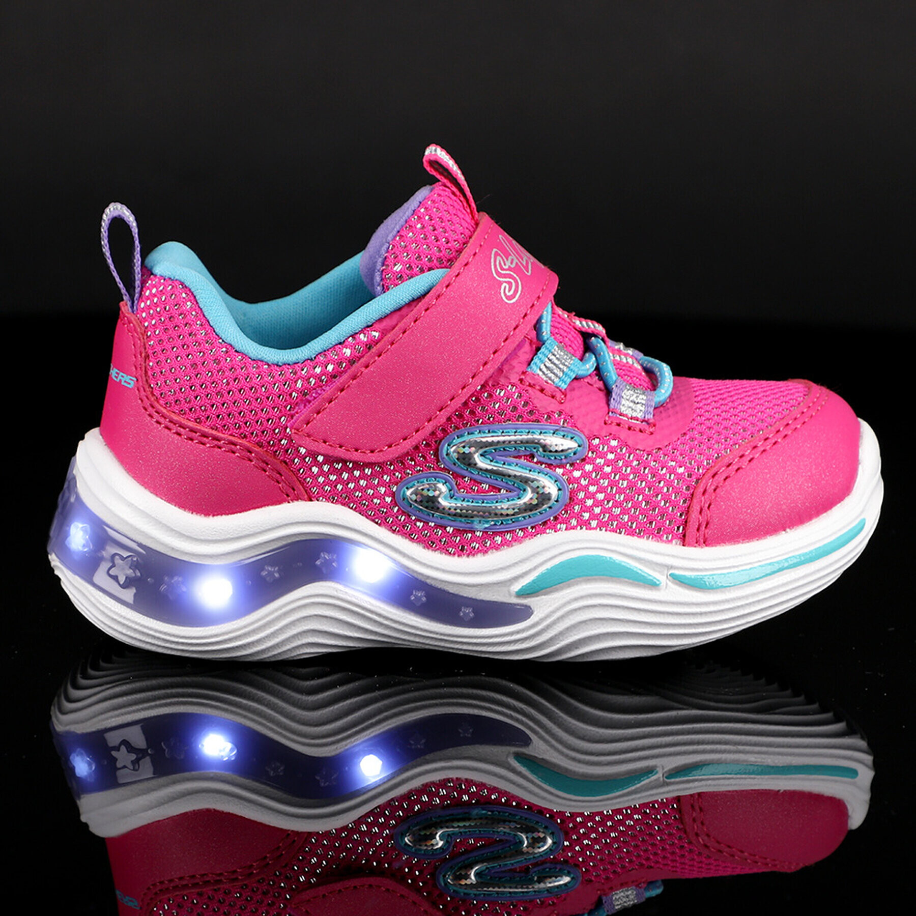 Skechers Sneakersy Power Petals 20202N/NPMT Růžová - Pepit.cz