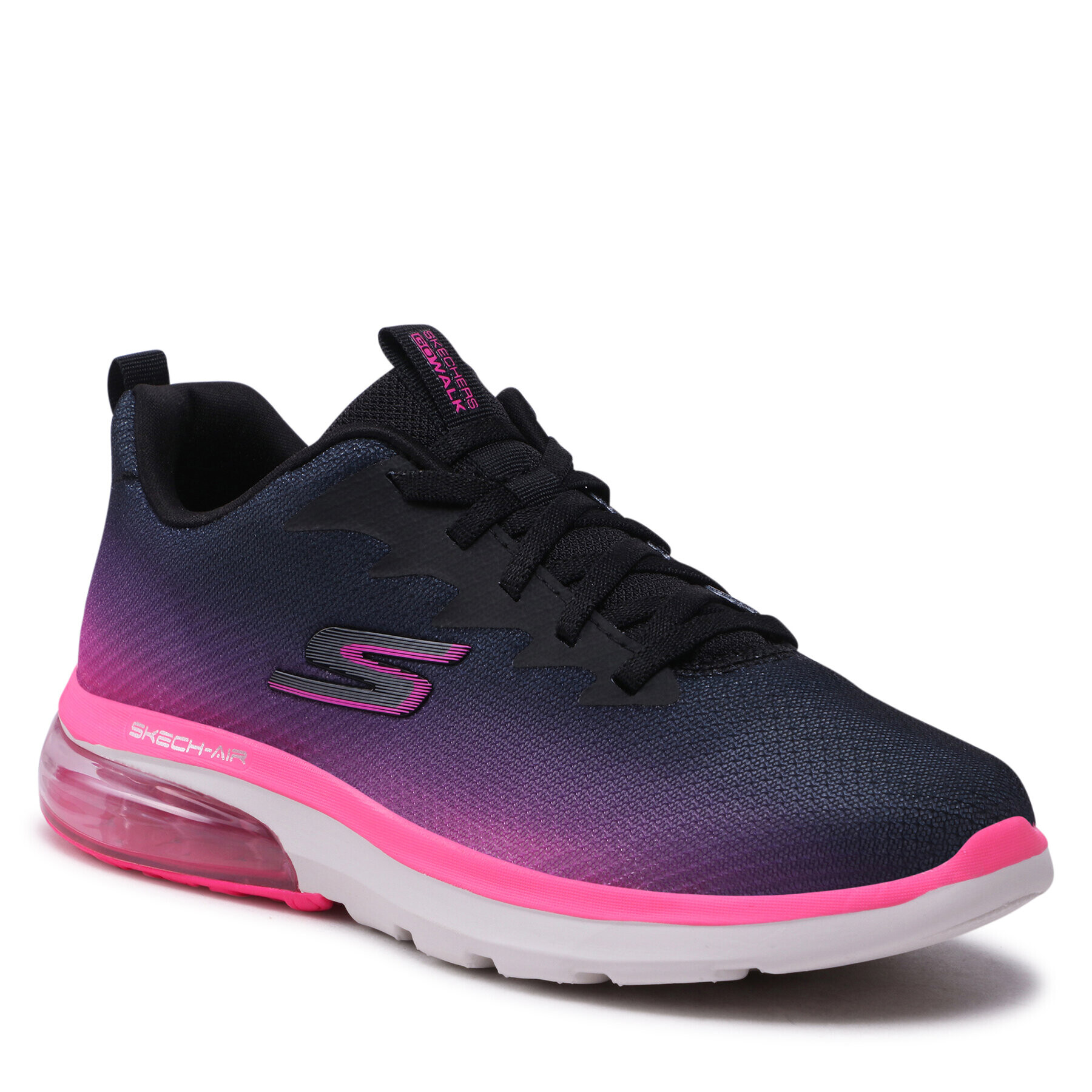 Skechers Sneakersy Quick Breeze 124348/BKHP Fialová - Pepit.cz