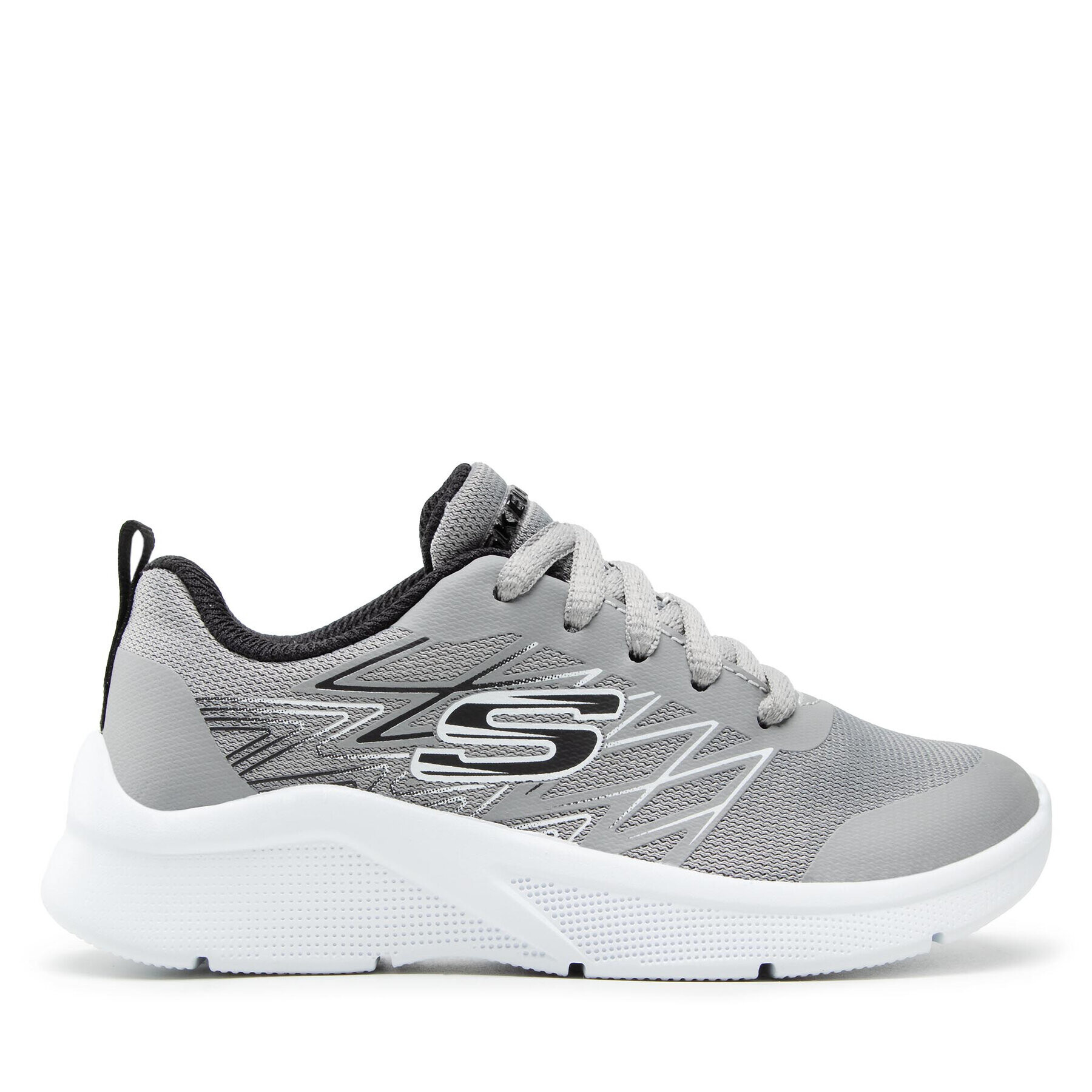 Skechers Sneakersy Quick Sprint 403769L/GYBK Šedá - Pepit.cz