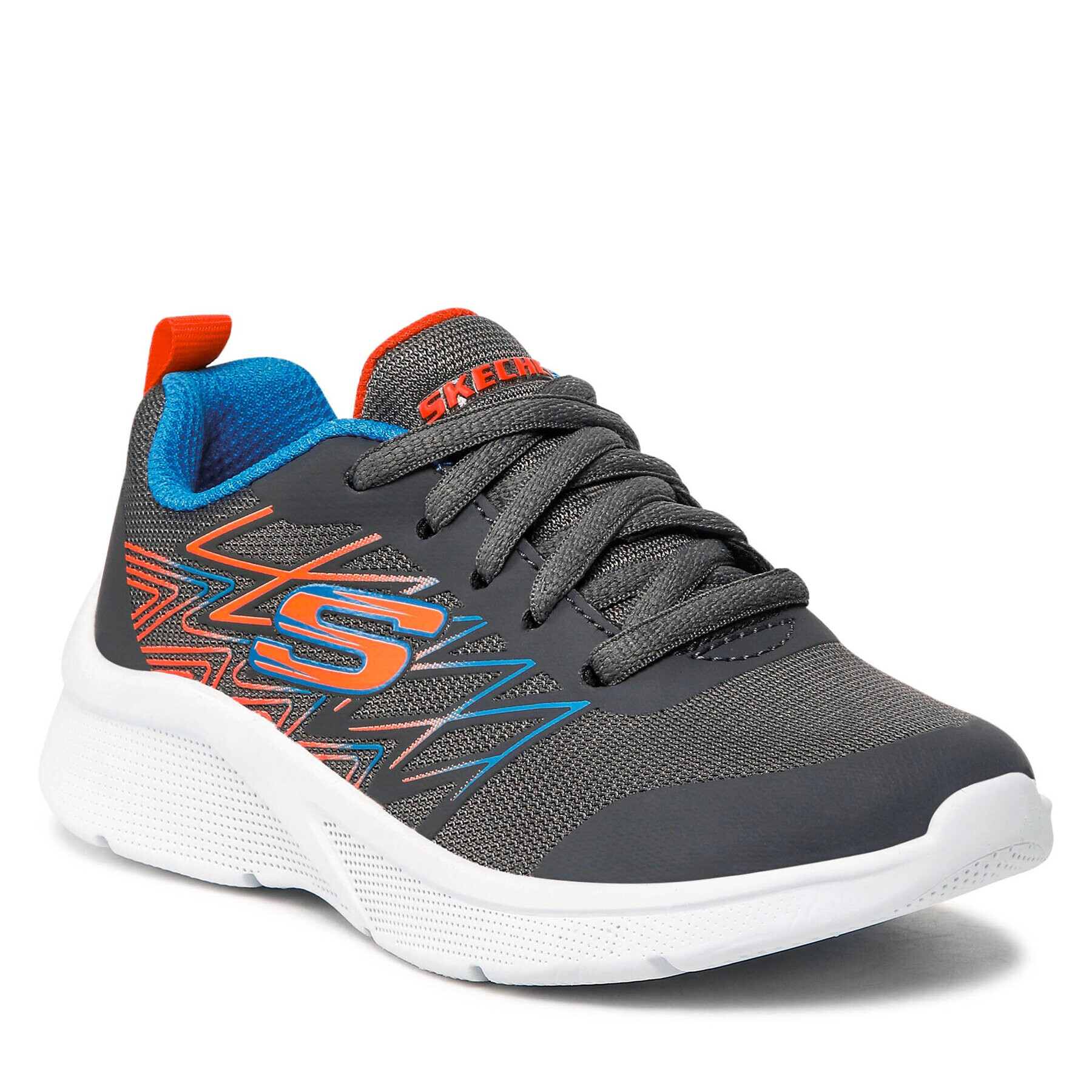 Skechers Sneakersy Quick Sprint 403769L/GYBL Šedá - Pepit.cz