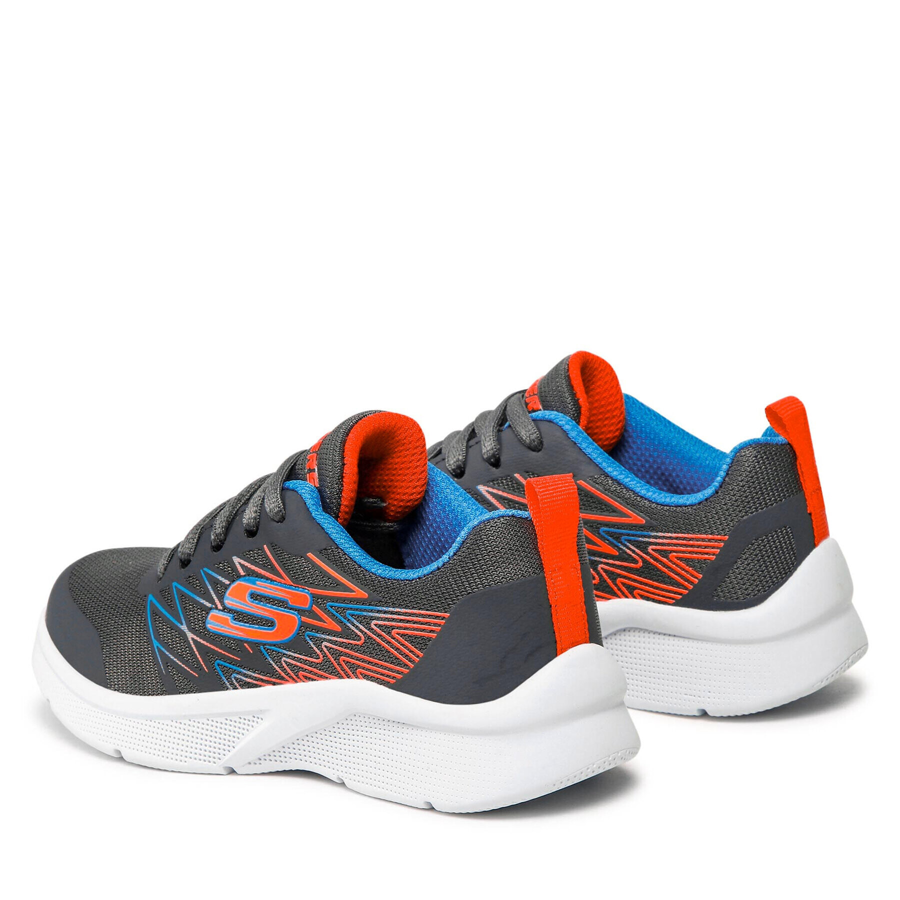 Skechers Sneakersy Quick Sprint 403769L/GYBL Šedá - Pepit.cz