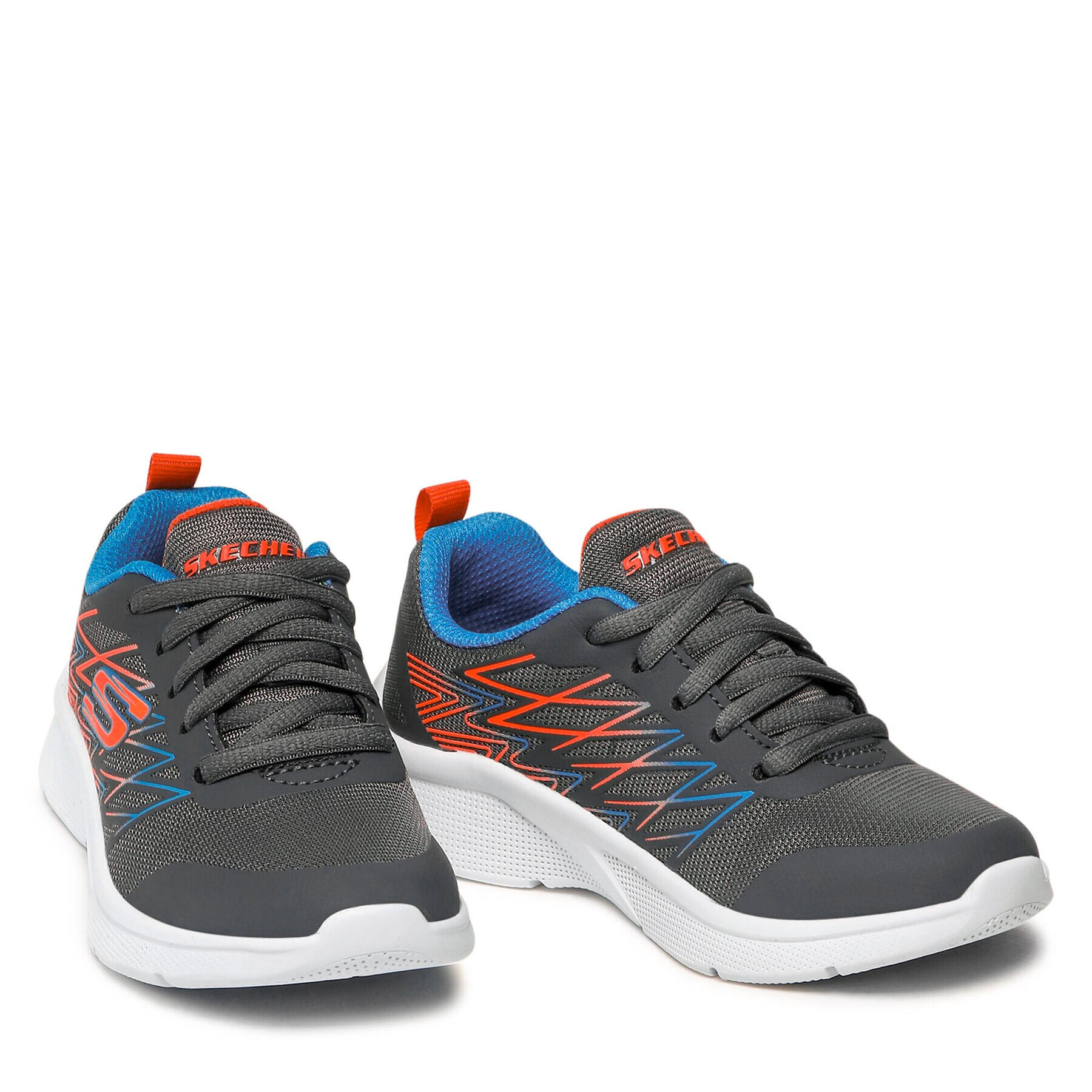 Skechers Sneakersy Quick Sprint 403769L/GYBL Šedá - Pepit.cz