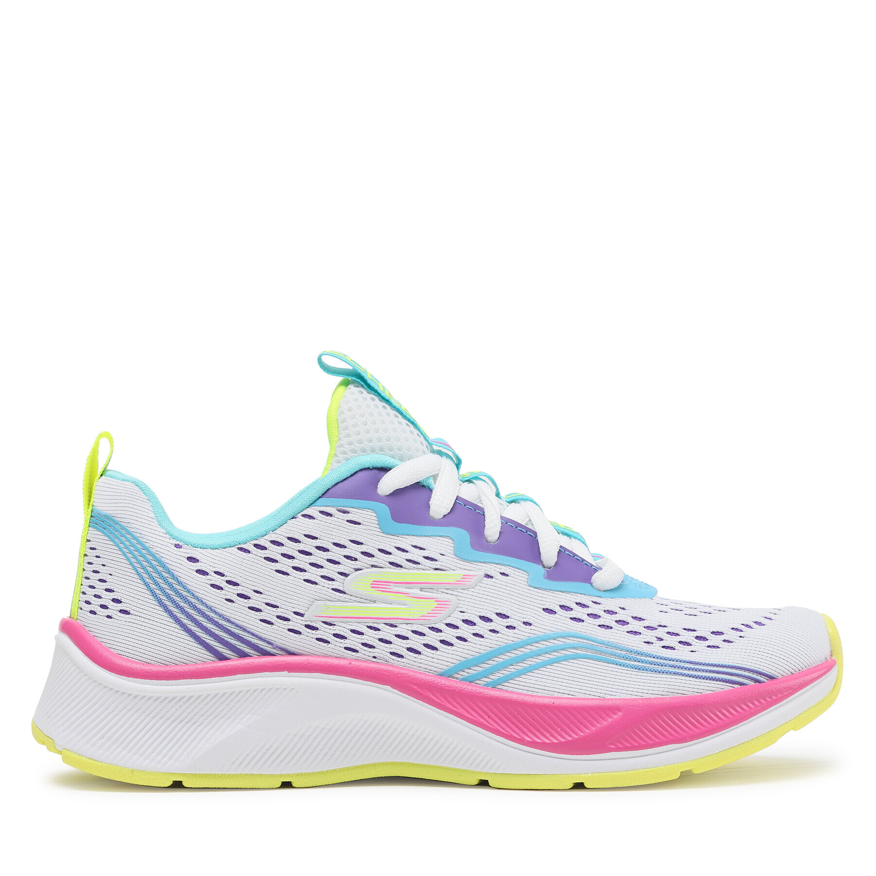 Skechers Sneakersy Radiant Squad 303651L/WMLT Bílá - Pepit.cz