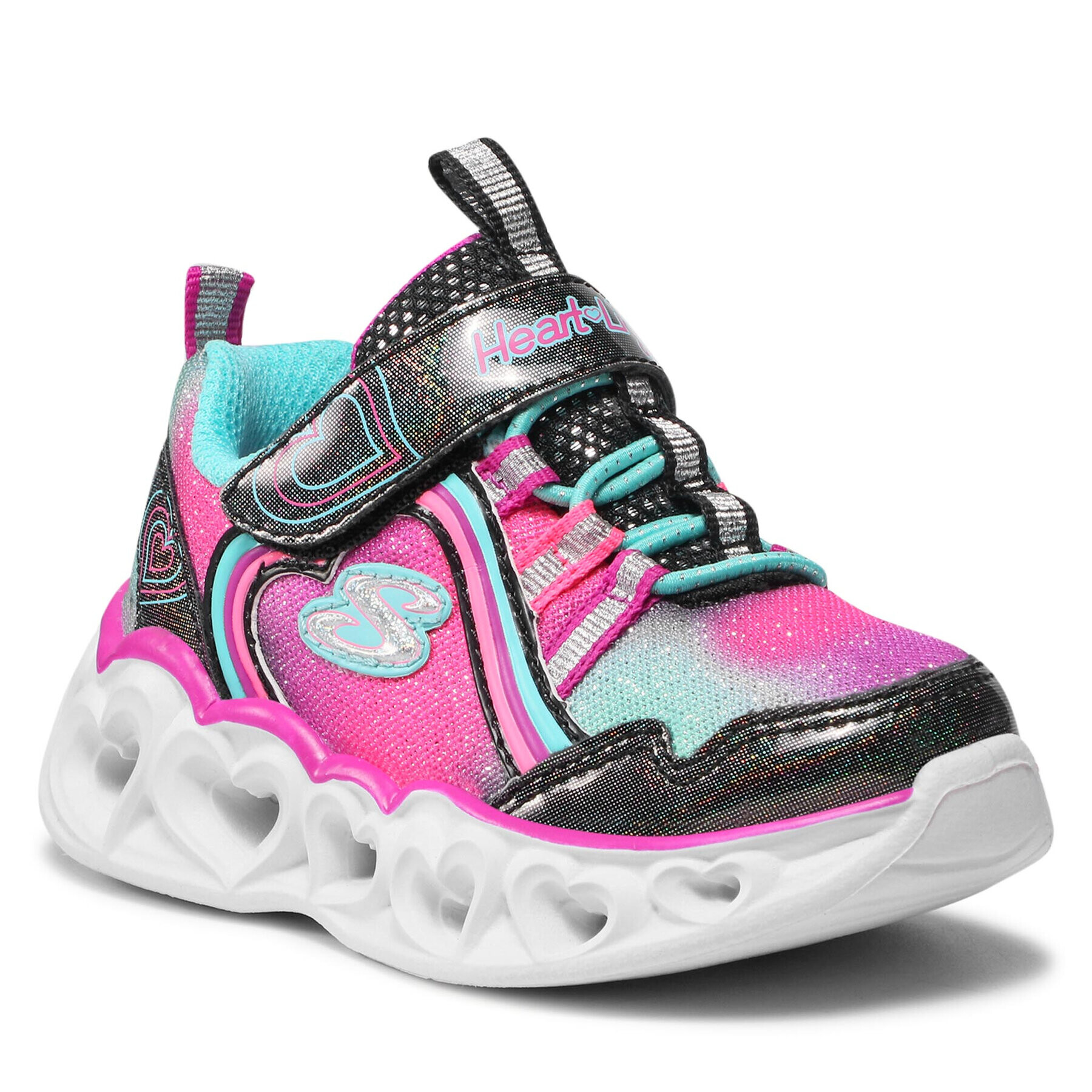 Skechers Sneakersy Rainbow Lux 302308N/BKMT Růžová - Pepit.cz