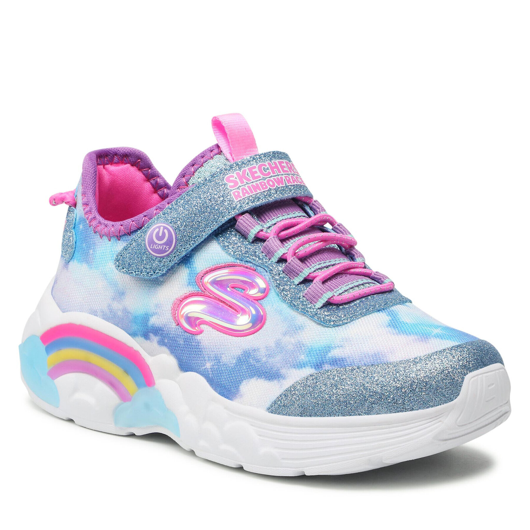 Skechers Sneakersy Rainbow Racer 302300L/BLU Modrá - Pepit.cz