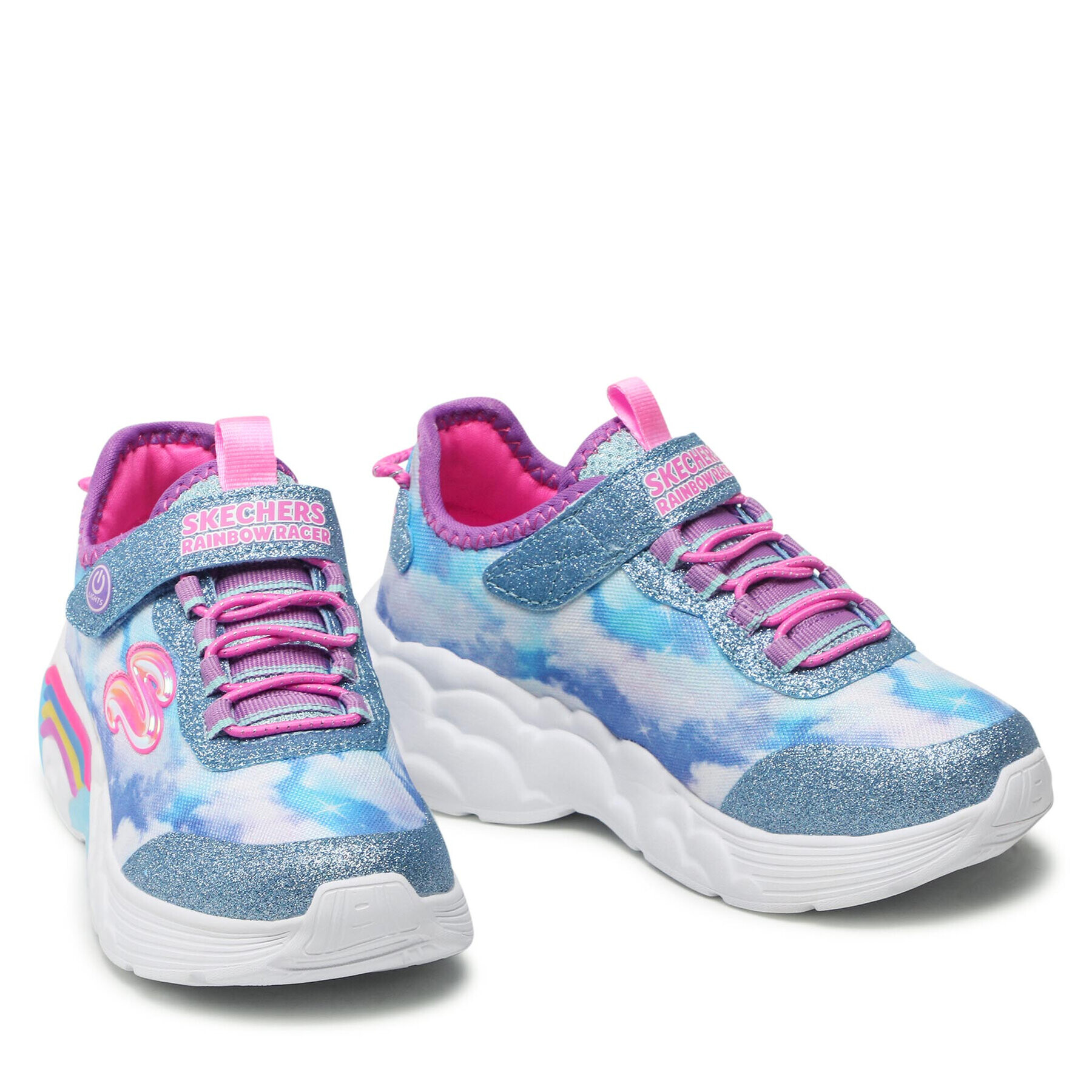 Skechers Sneakersy Rainbow Racer 302300L/BLU Modrá - Pepit.cz