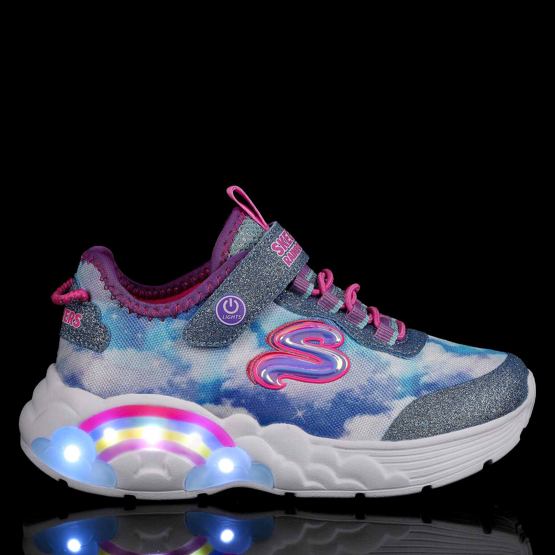 Skechers Sneakersy Rainbow Racer 302300L/BLU Modrá - Pepit.cz