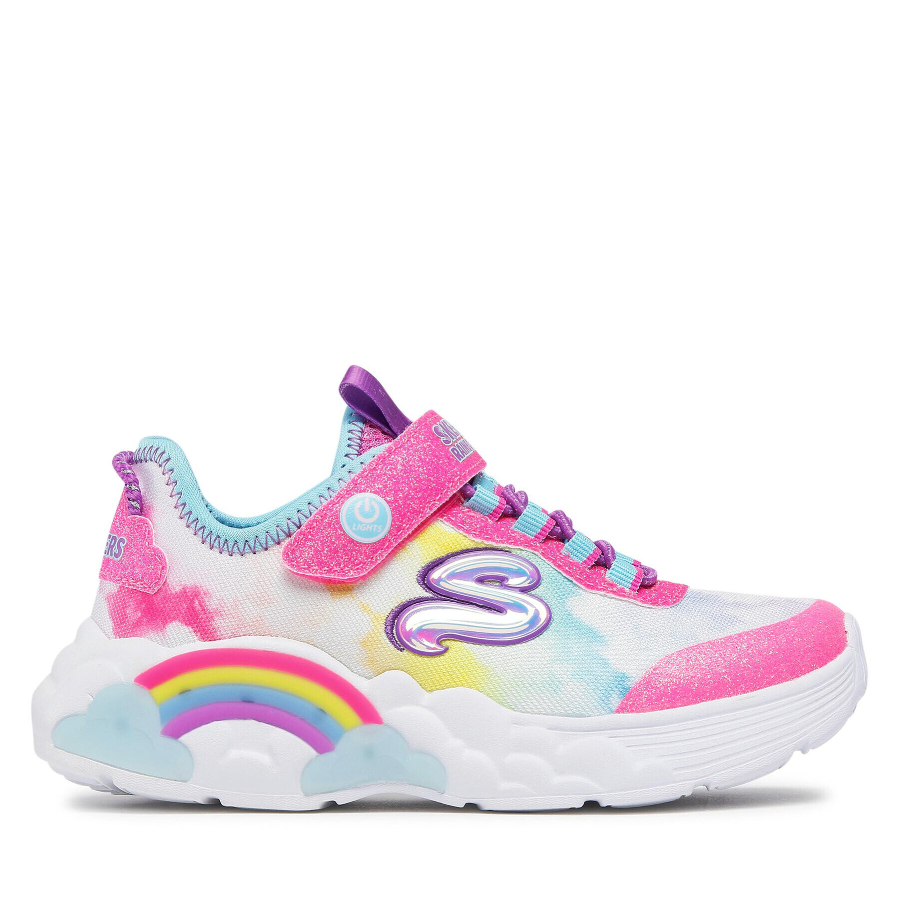 Skechers Sneakersy Rainbow Racer 302300L/PKMT Růžová - Pepit.cz