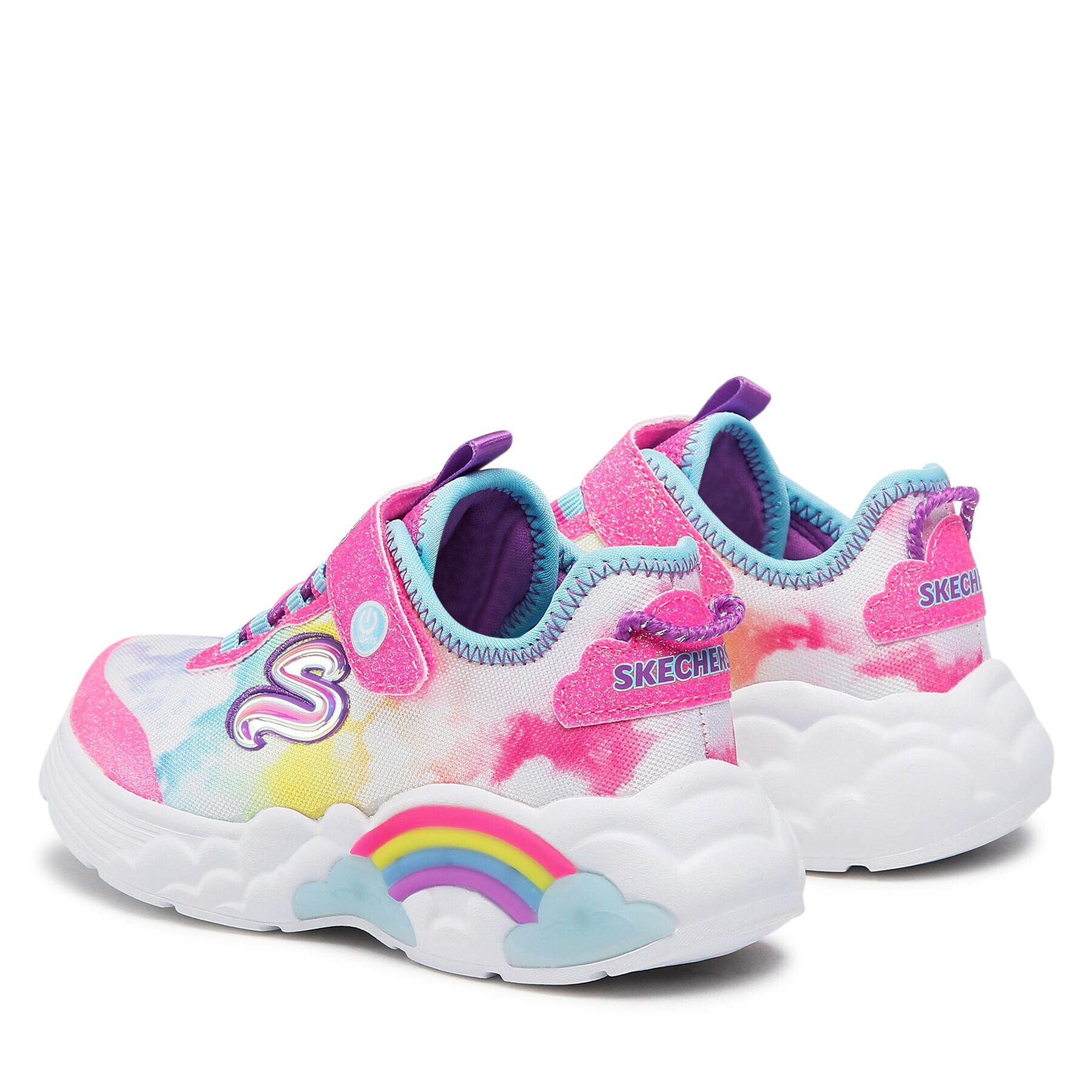 Skechers Sneakersy Rainbow Racer 302300L/PKMT Růžová - Pepit.cz