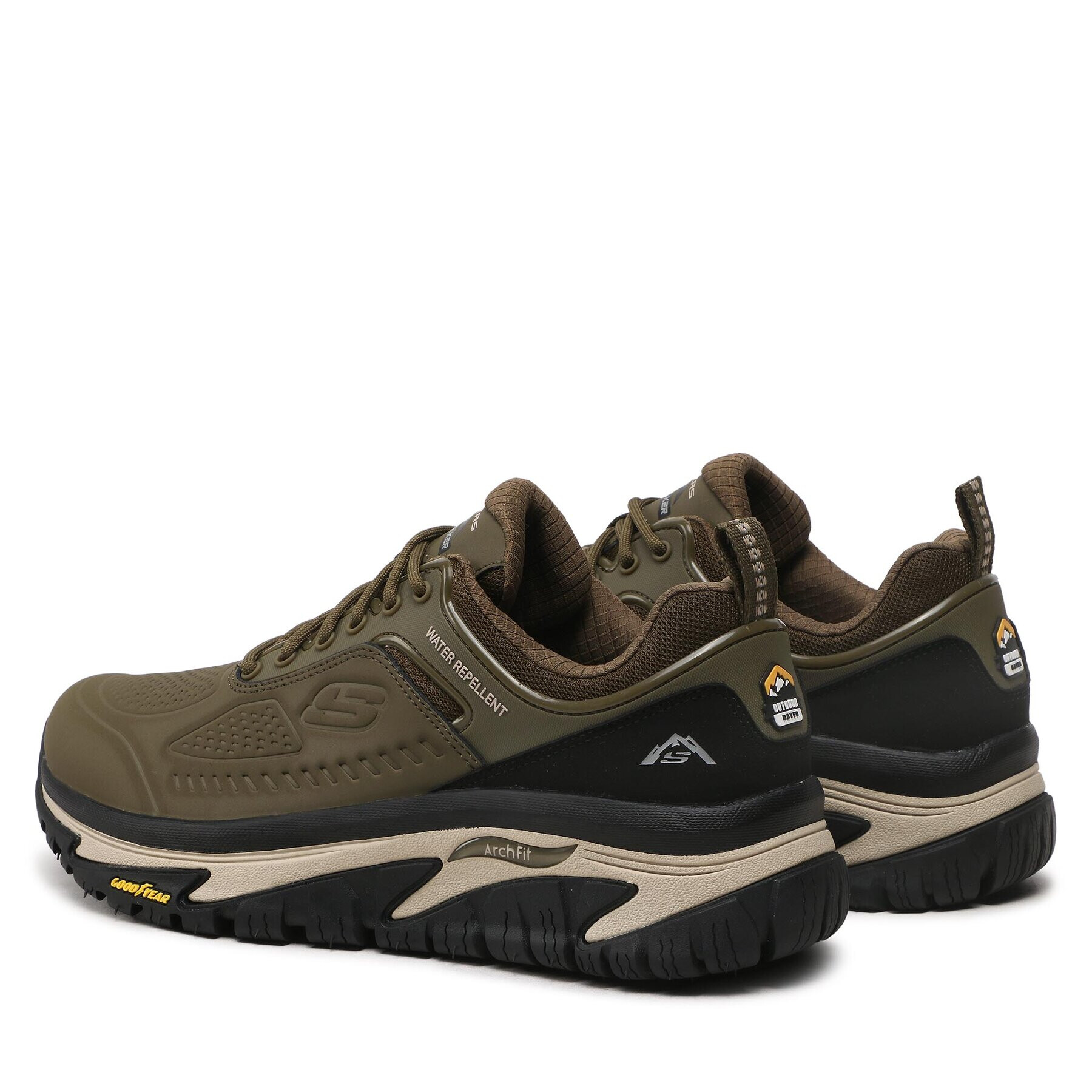 Skechers Sneakersy Recon 237333/OLBK Khaki - Pepit.cz