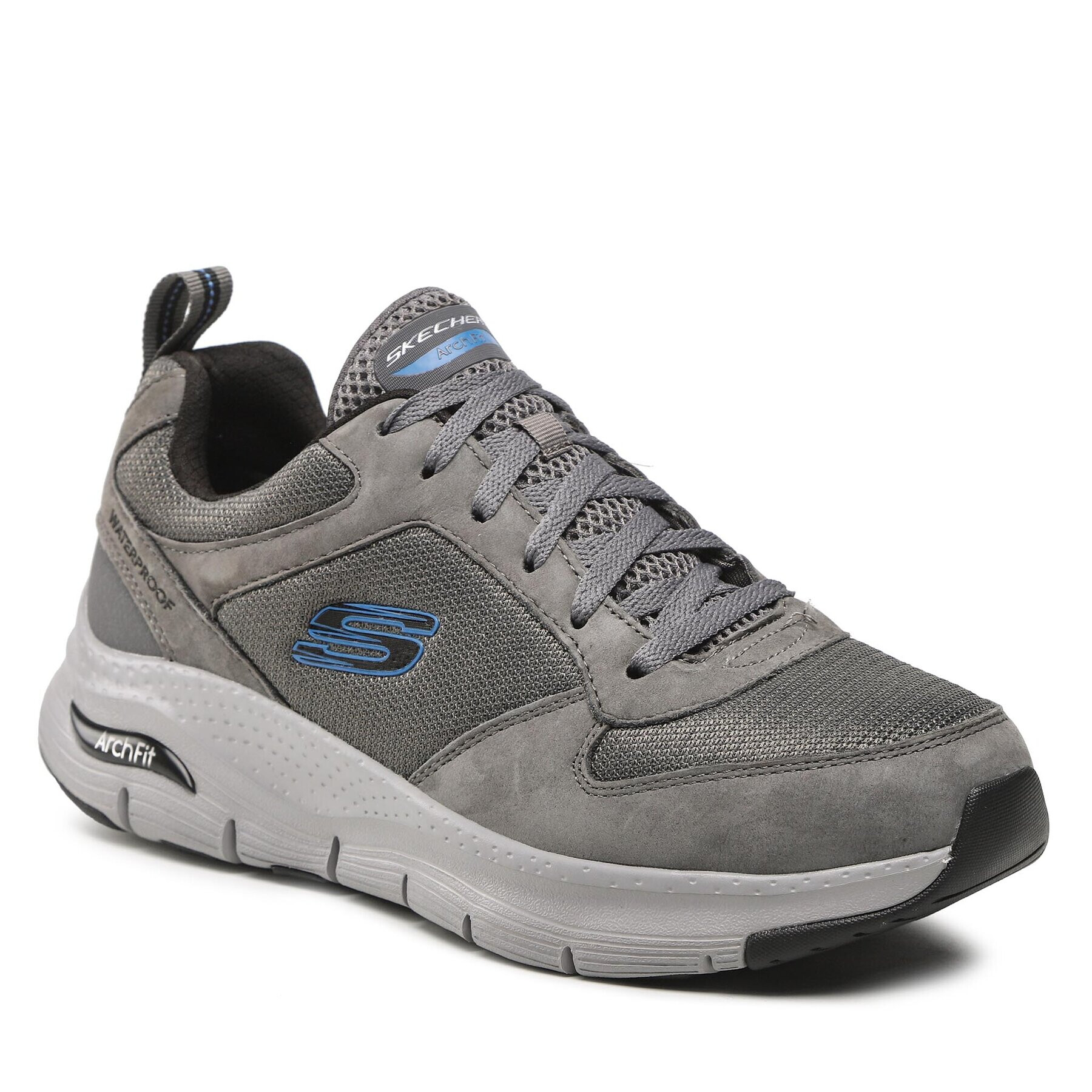 Skechers Sneakersy Render 232500/CHAR Šedá - Pepit.cz