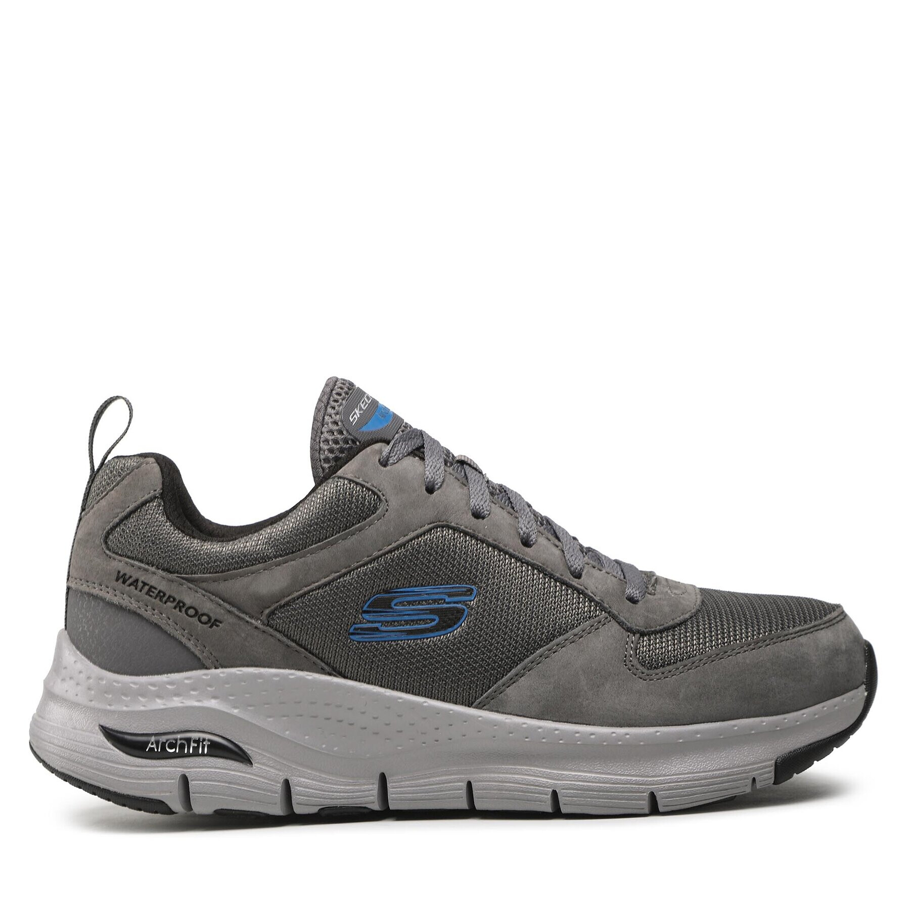 Skechers Sneakersy Render 232500/CHAR Šedá - Pepit.cz