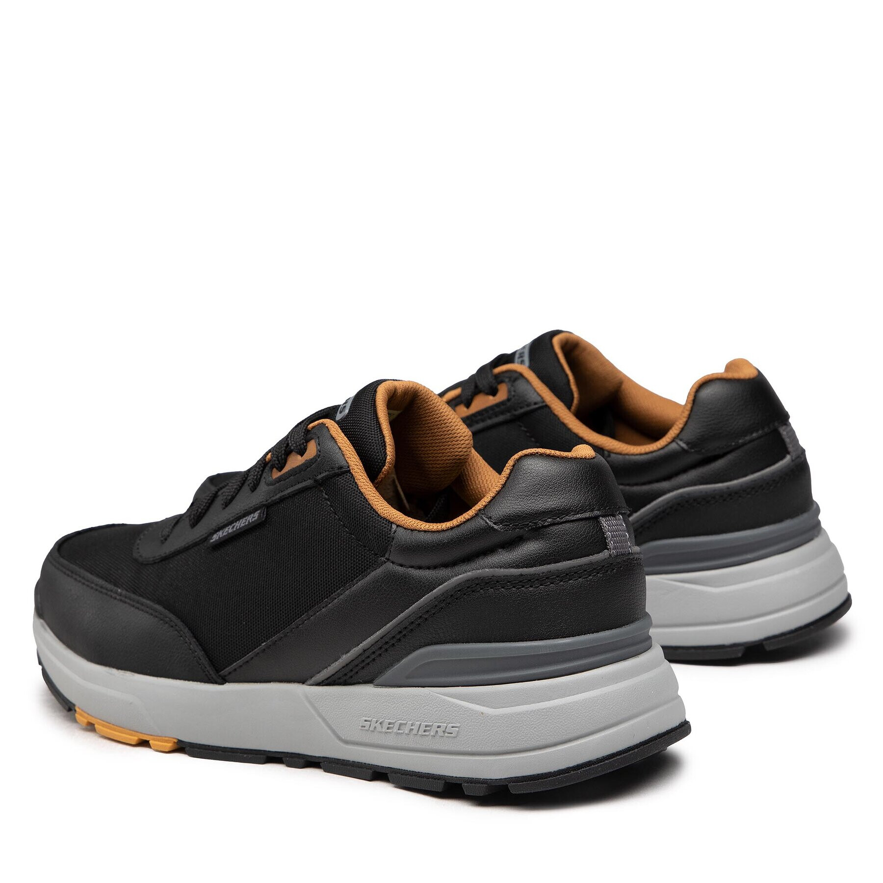 Skechers Sneakersy Santez 210263/BLK Černá - Pepit.cz