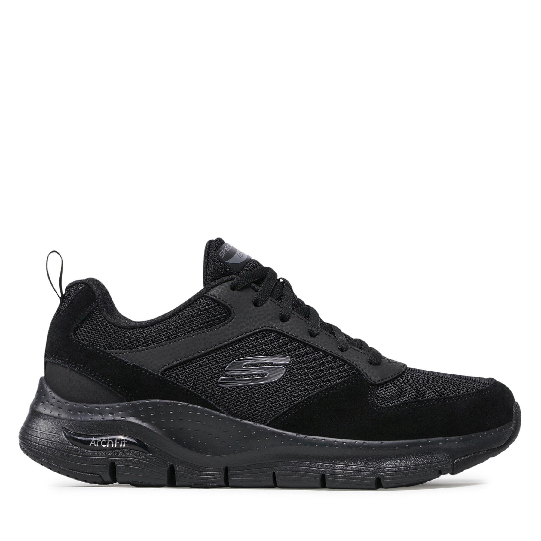 Skechers Sneakersy Servitica 232101/BBK Černá - Pepit.cz